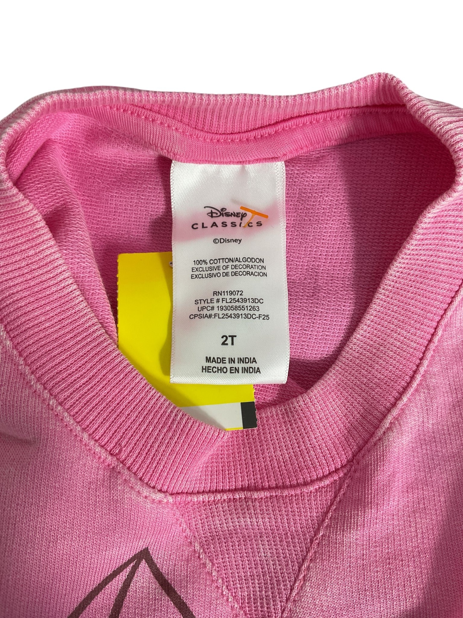 Blusa niña 2T (Disney)