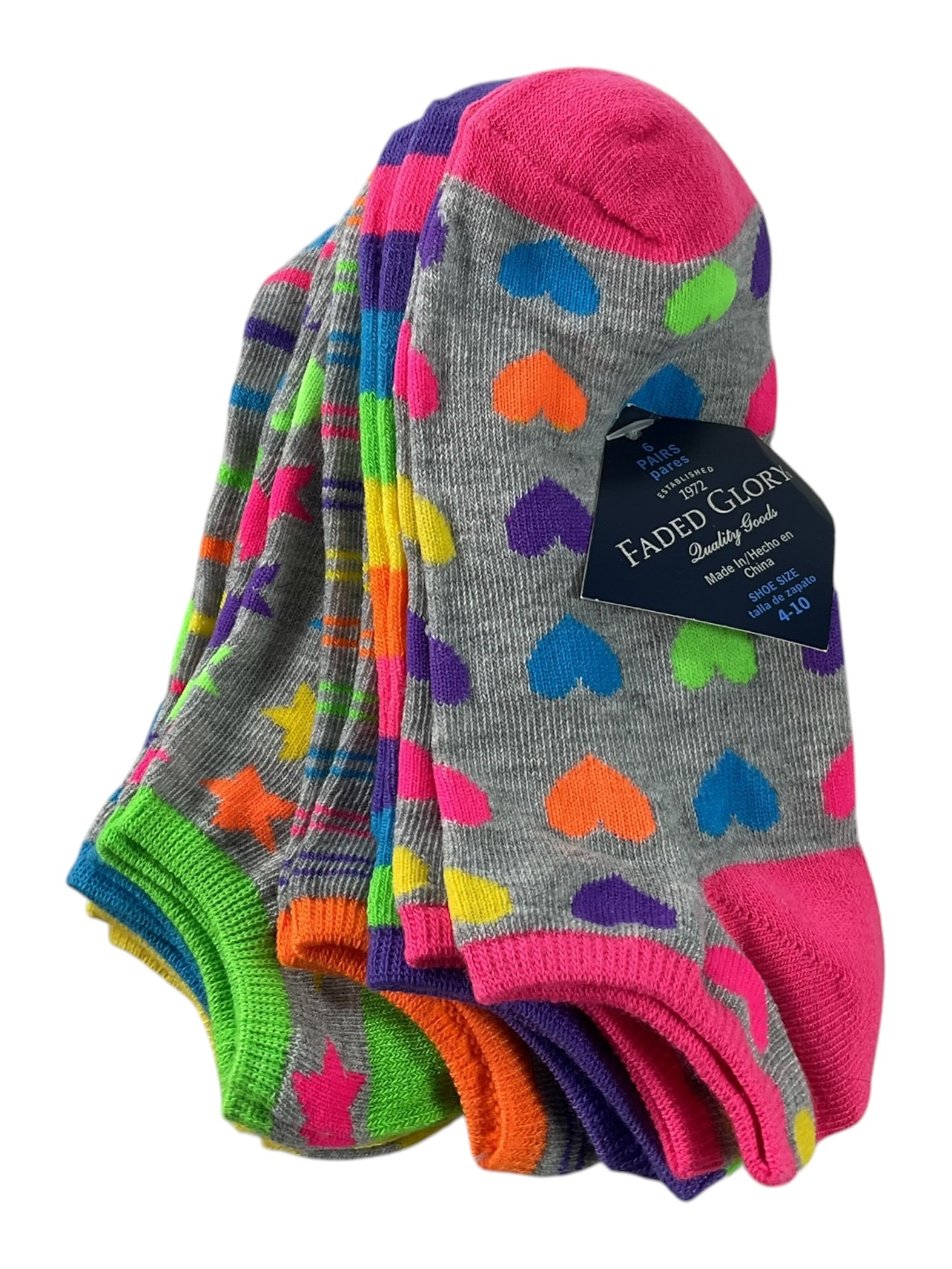 Calcetines niña 4-10 (Faded Glory)