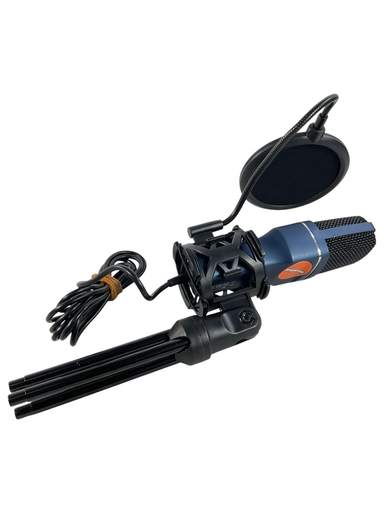 Micrófono de condensador USB con soporte y filtro pop (TONOR)