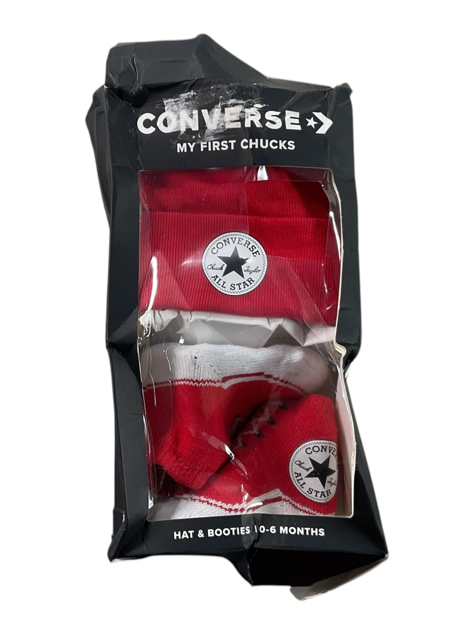 Set de gorro y calcetines niño 0-6M (Converse)