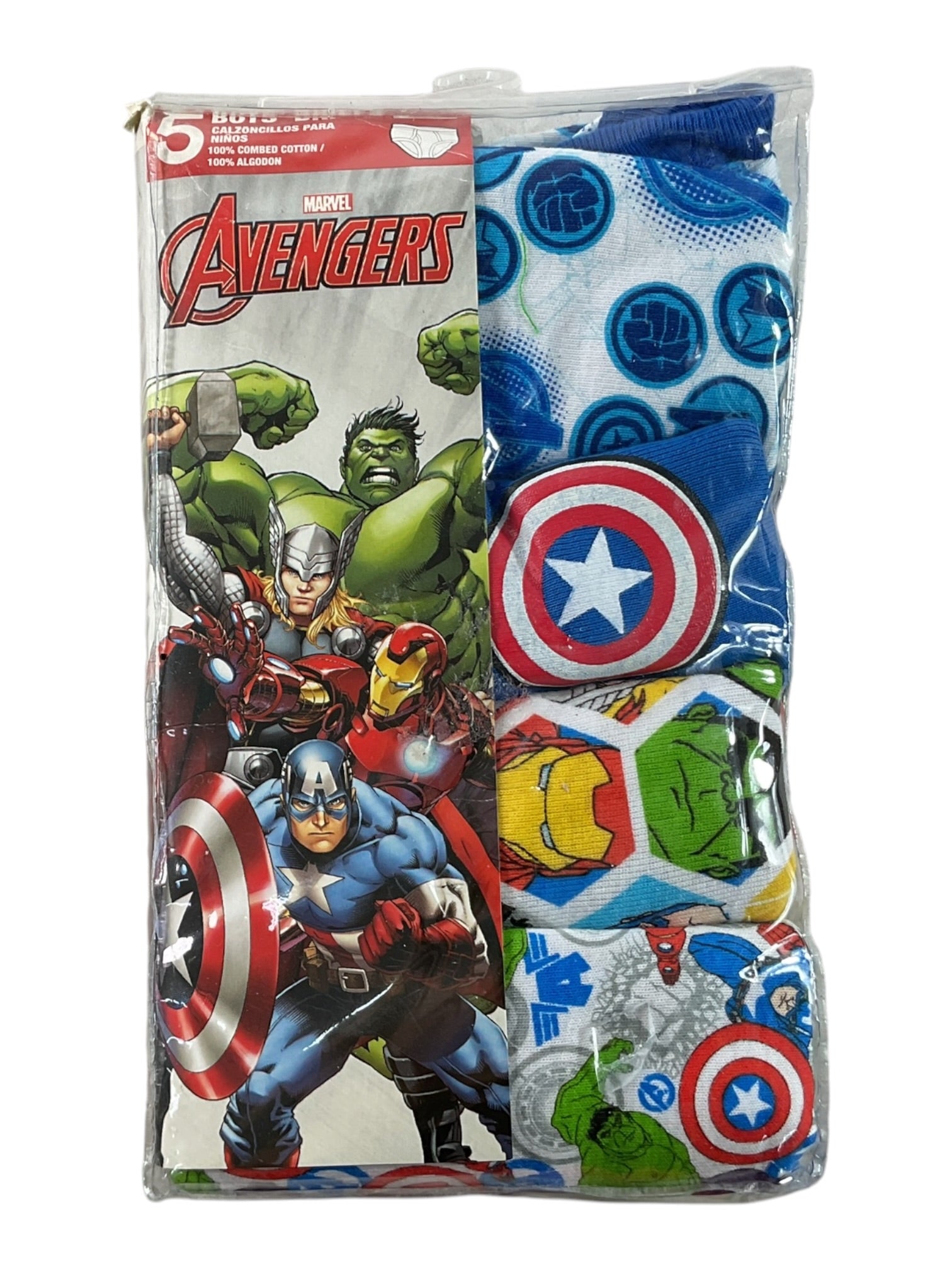 Ropa interior Niño 8 (Marvel)