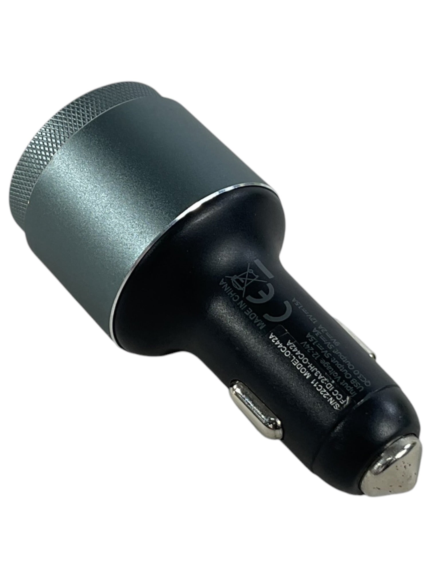 Transmisor FM Bluetooth para auto vista lateral