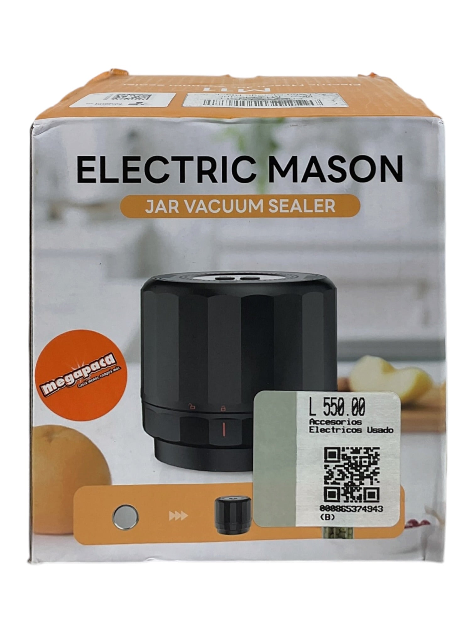 Sellador de vacío para frascos Mason Electric Mason y accesorios