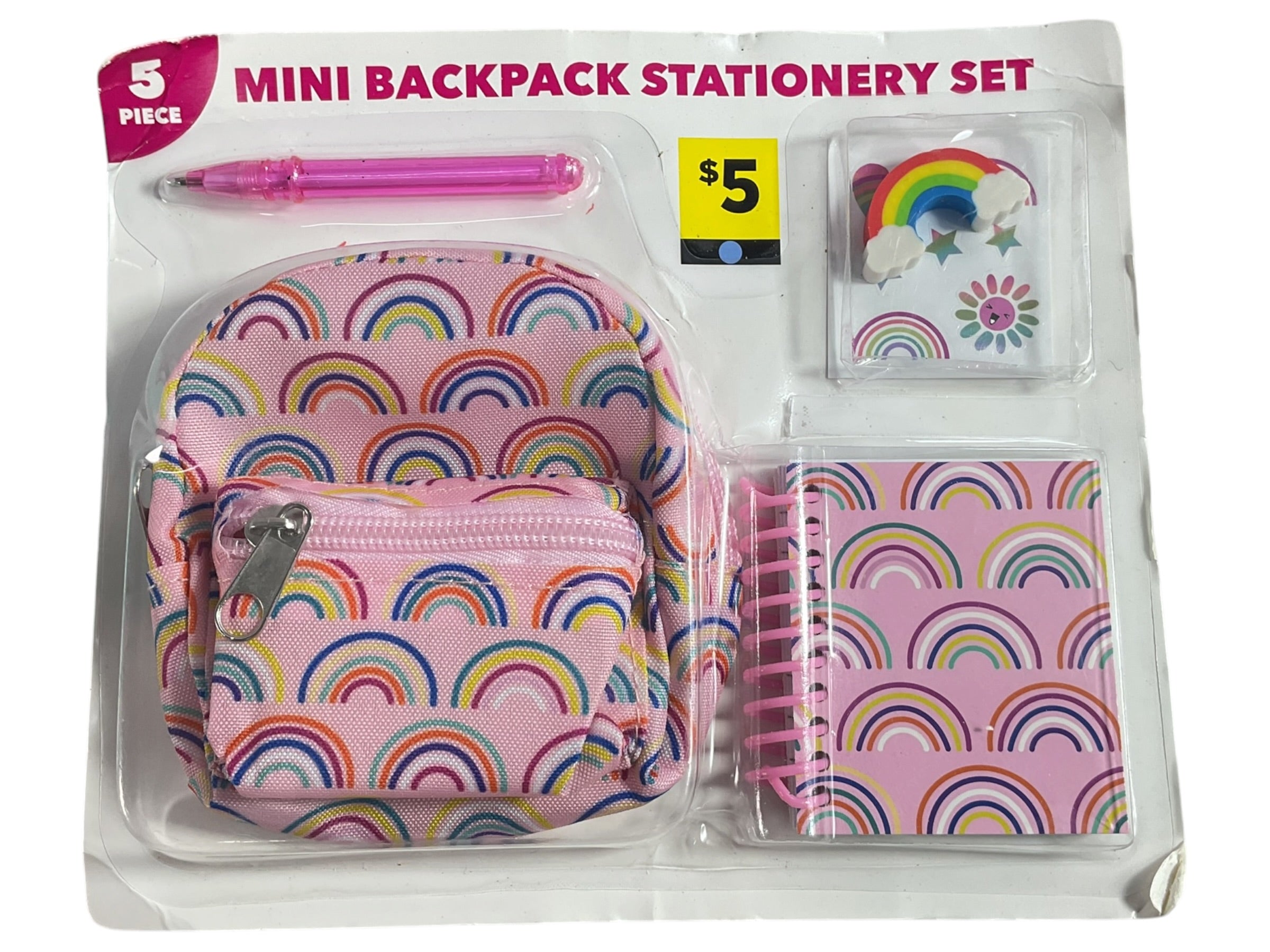 Kit de libreta y  cartera para niña