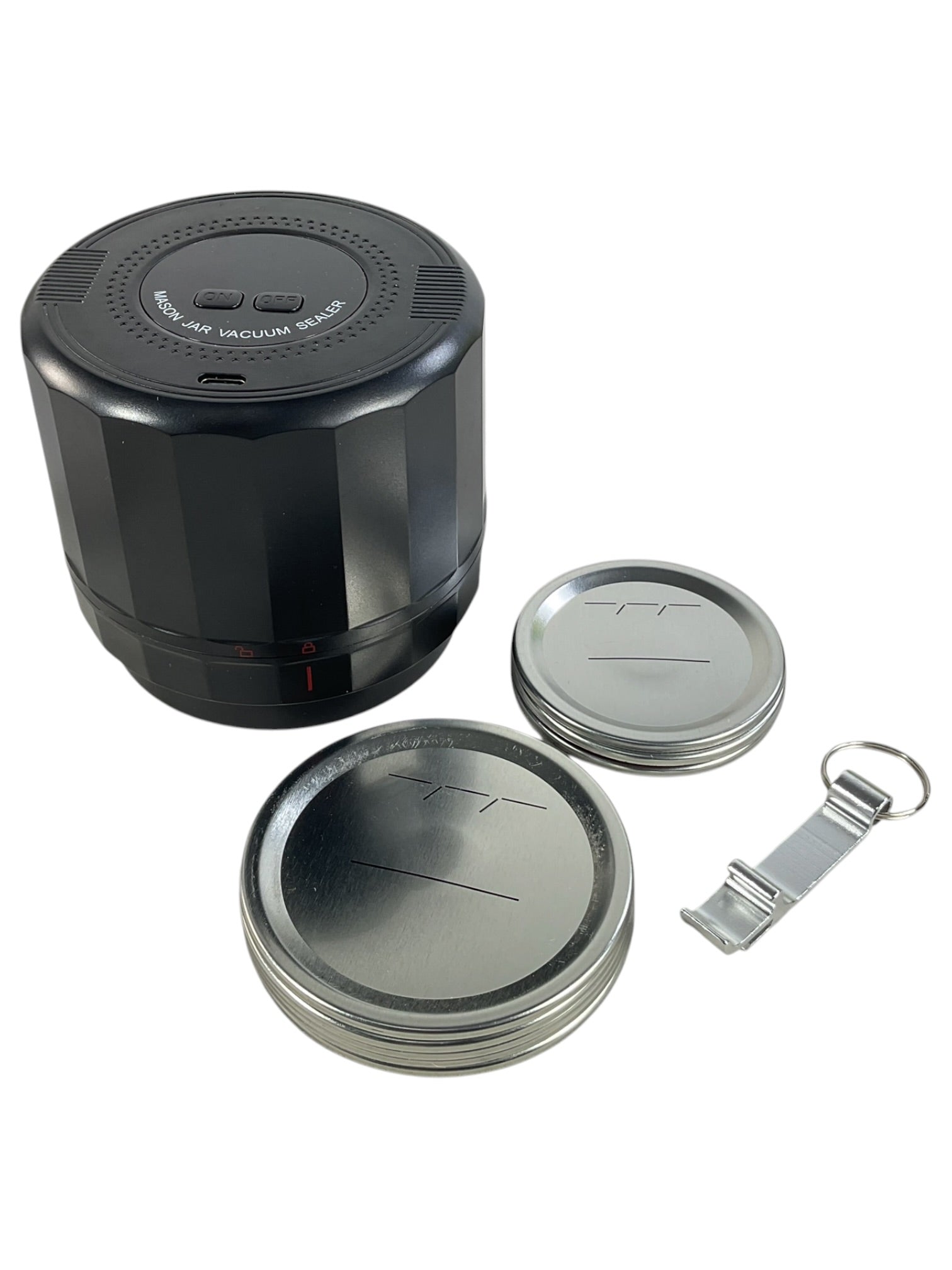 Sellador de vacío para frascos Mason Electric Mason con empaque