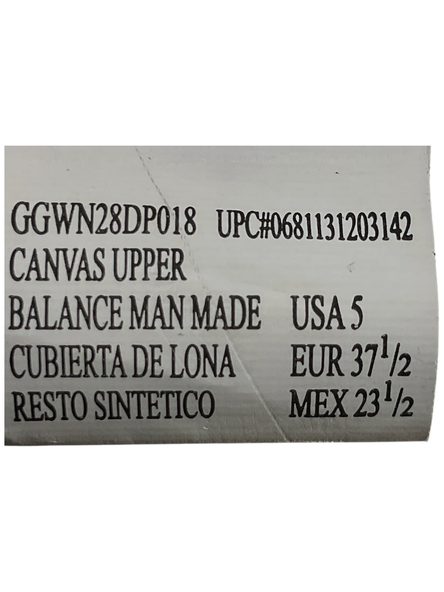 Zapato niña 5 (Wonder Nation)