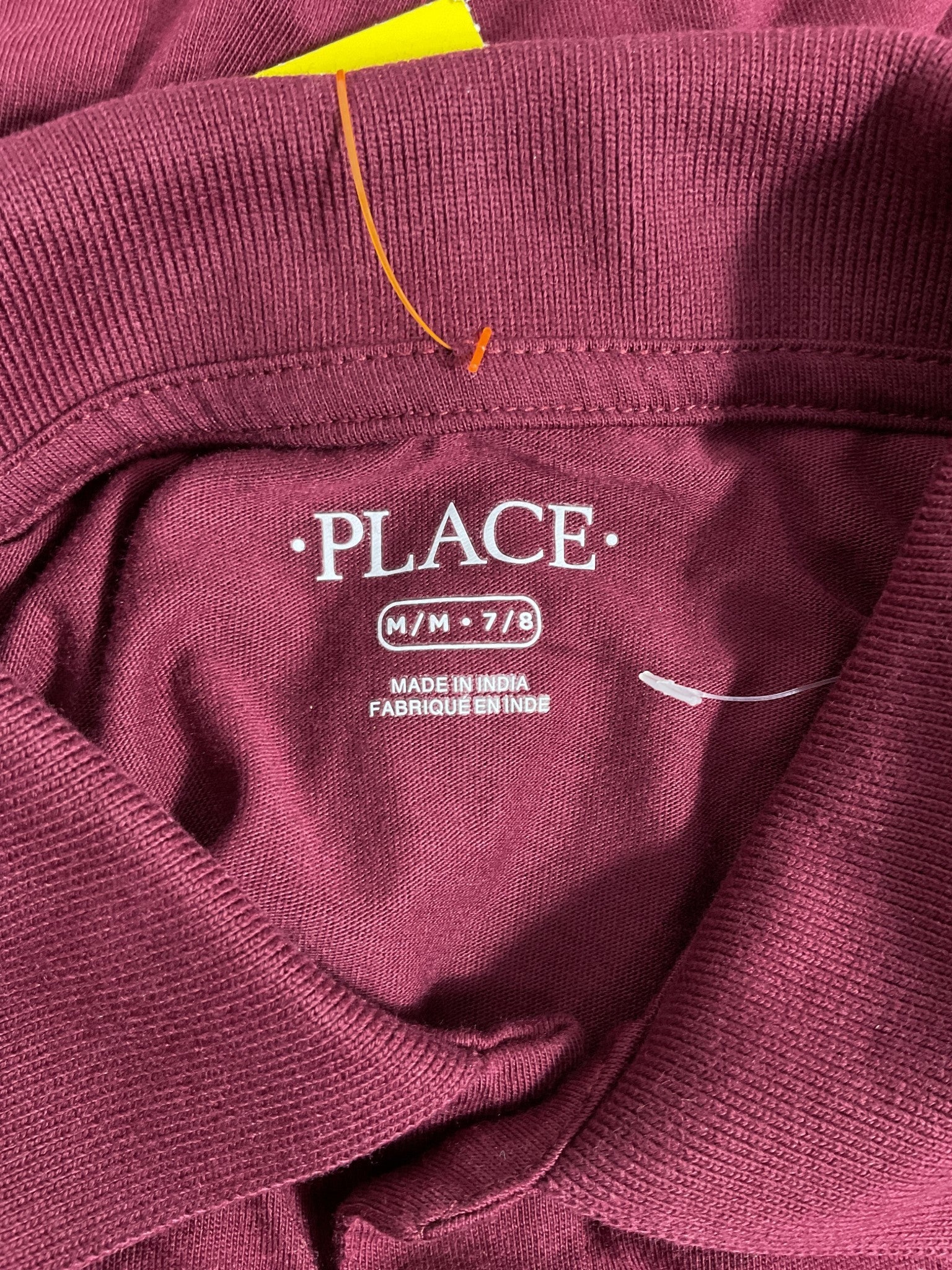 Camisa Tipo Polo niño 7-8 (PLACE)