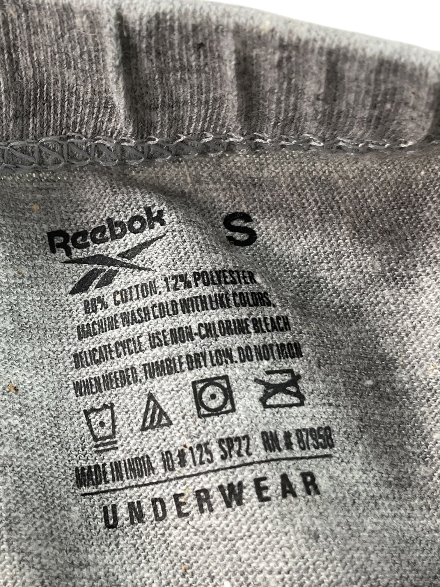 Ropa interior Caballero S (Reebok)