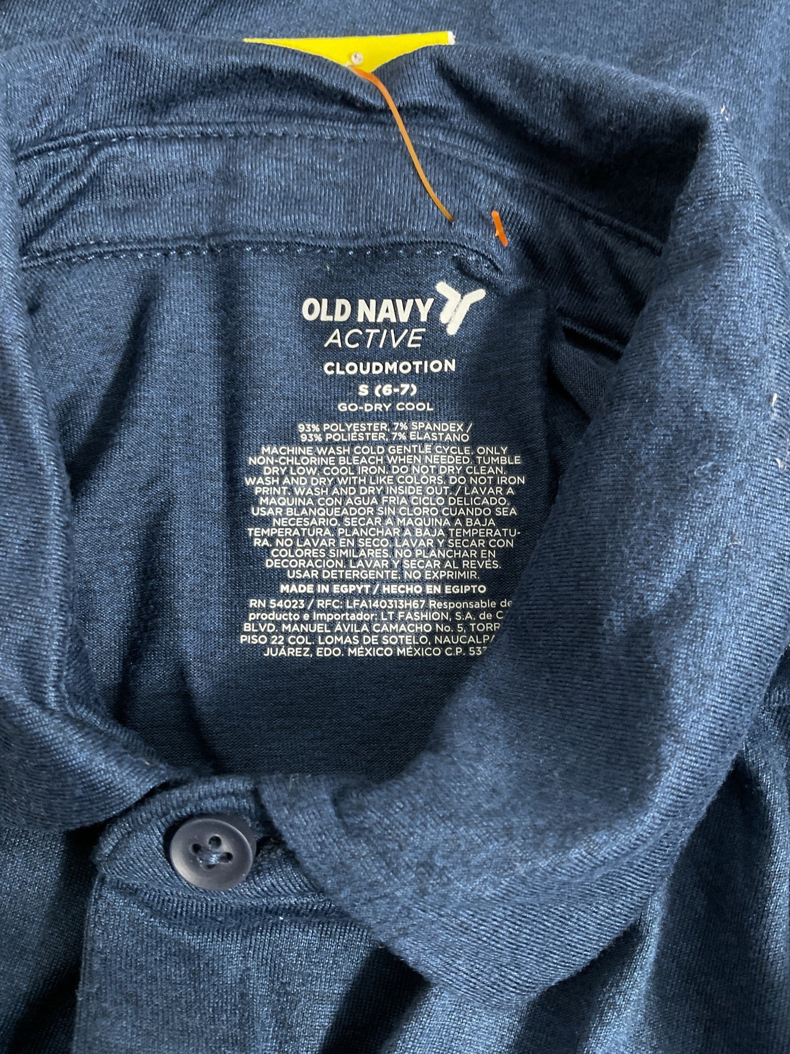 Camisa Tipo Polo niño 6-7 (Old Navy)