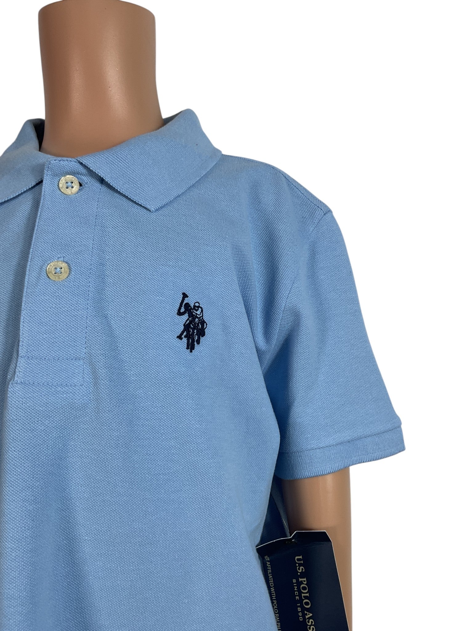 Camisa Tipo Polo niño 8 (U.S Polo Assn)
