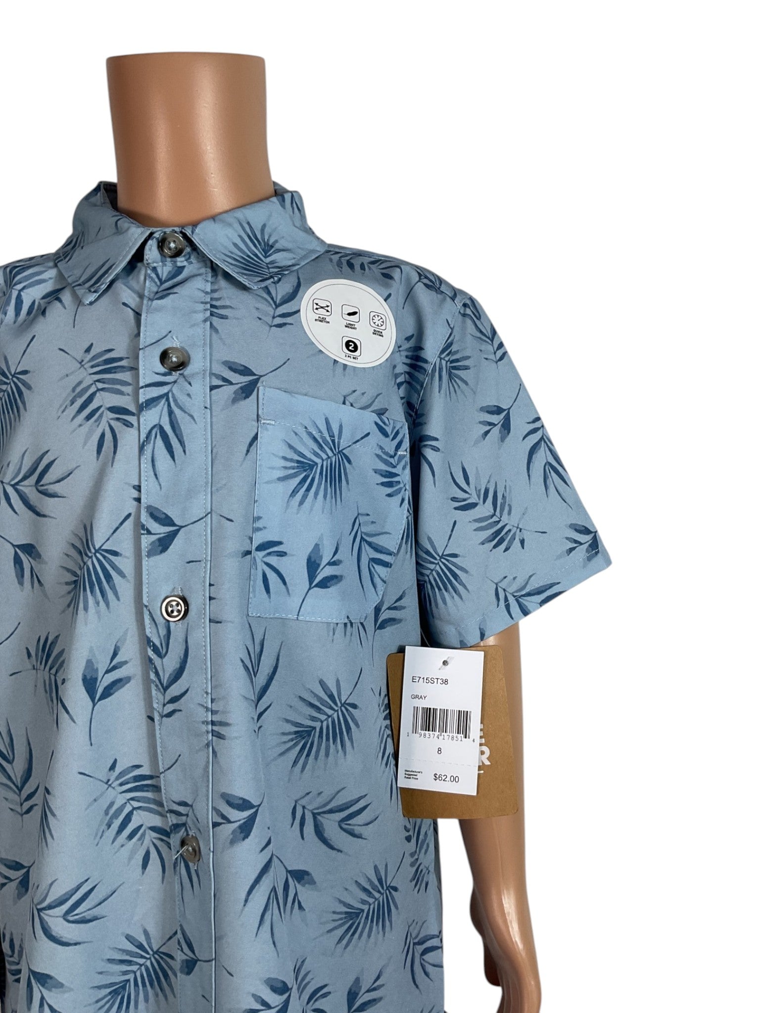 Camisa niño 8 (Eddie Bauer)