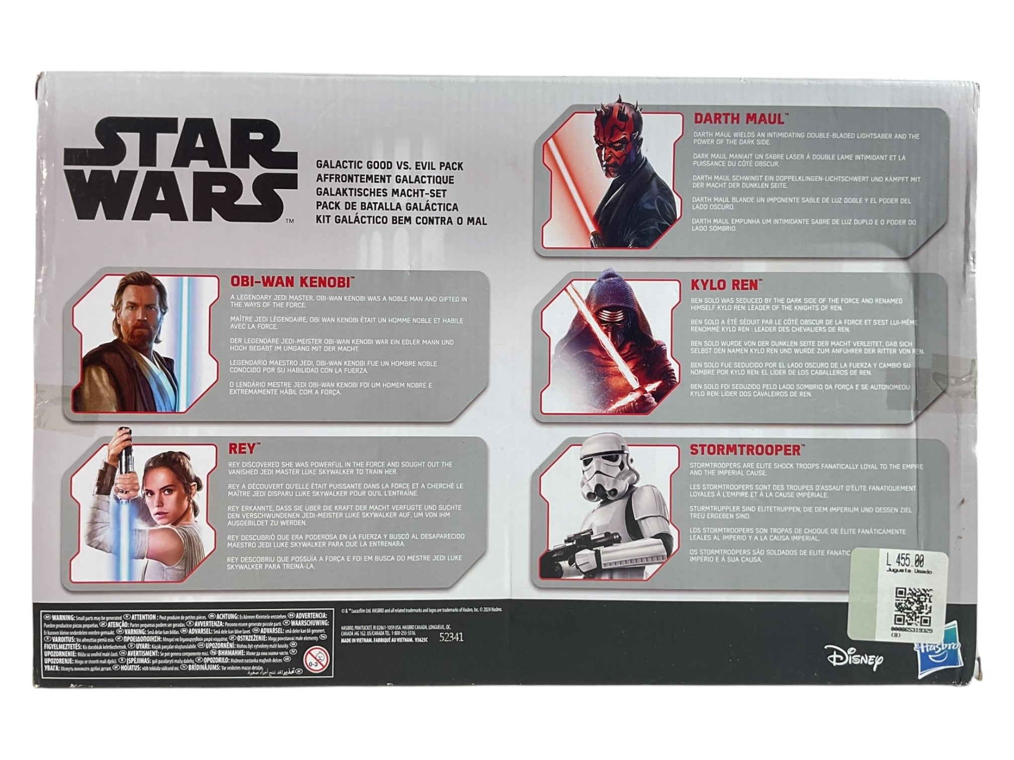 Set de personajes de Star Wars