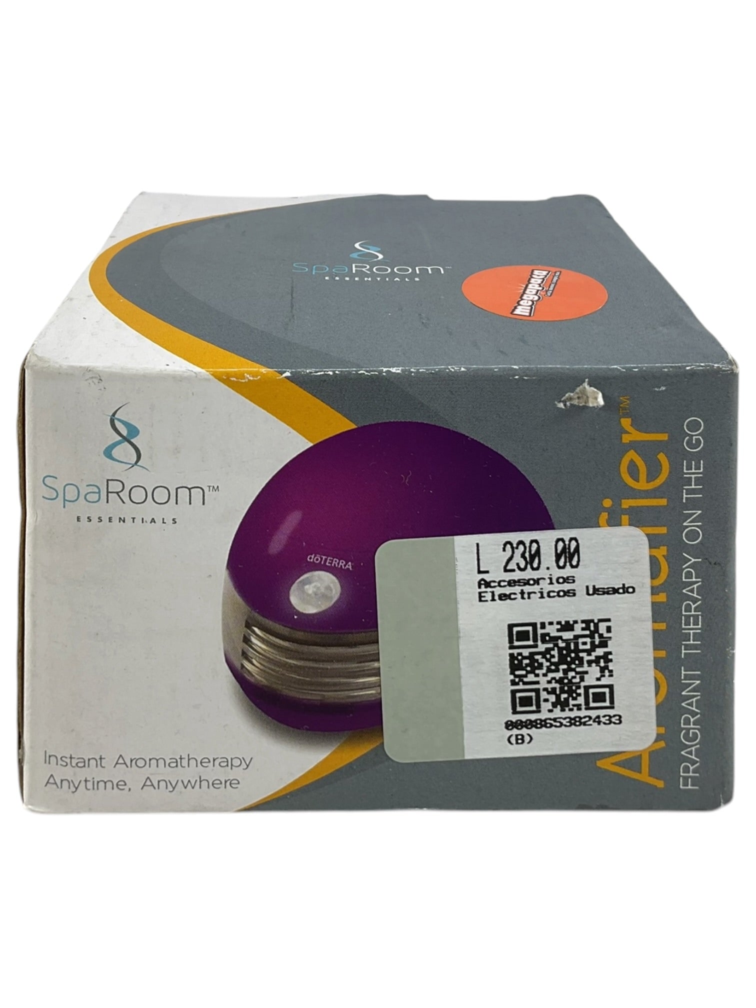 Difusor de aceites esenciales portátil (SpaRoom)