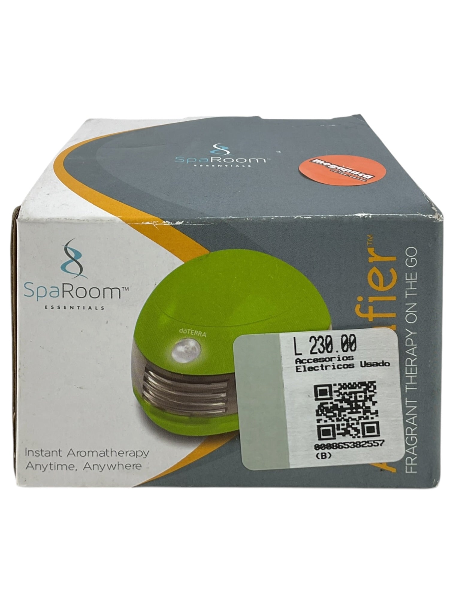 Difusor de aceites esenciales portátil (SpaRoom)