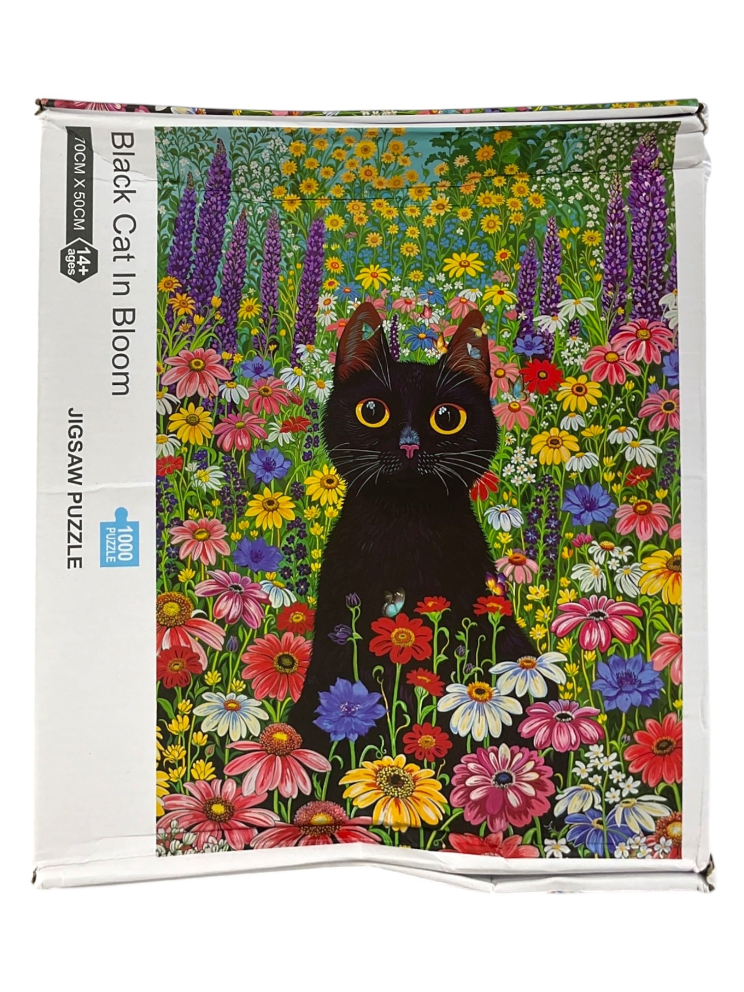 Rompecabezas (Black Cat in Bloom)