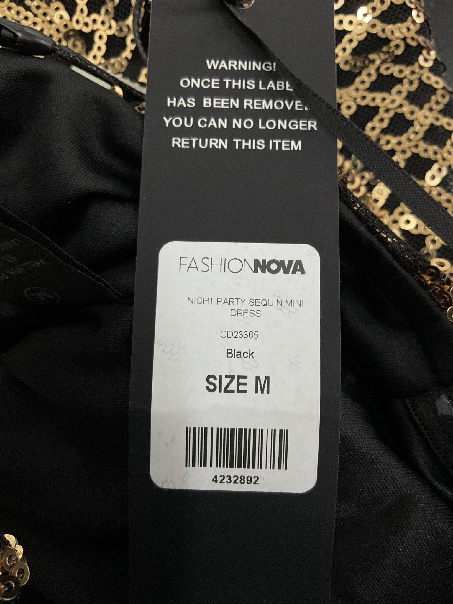 Vestido M (Fashion Nova)