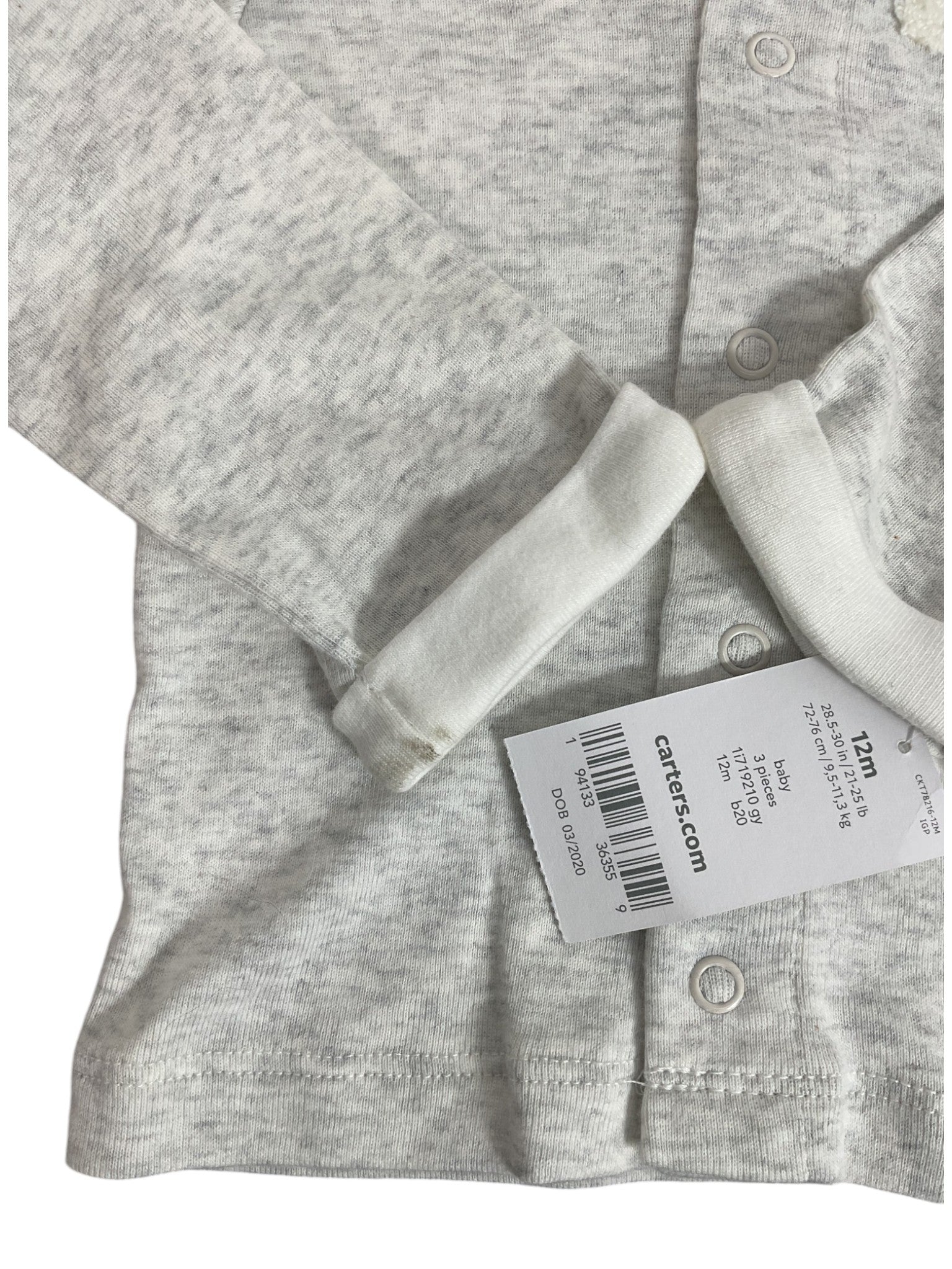Camisa niño 12M (Carter's)