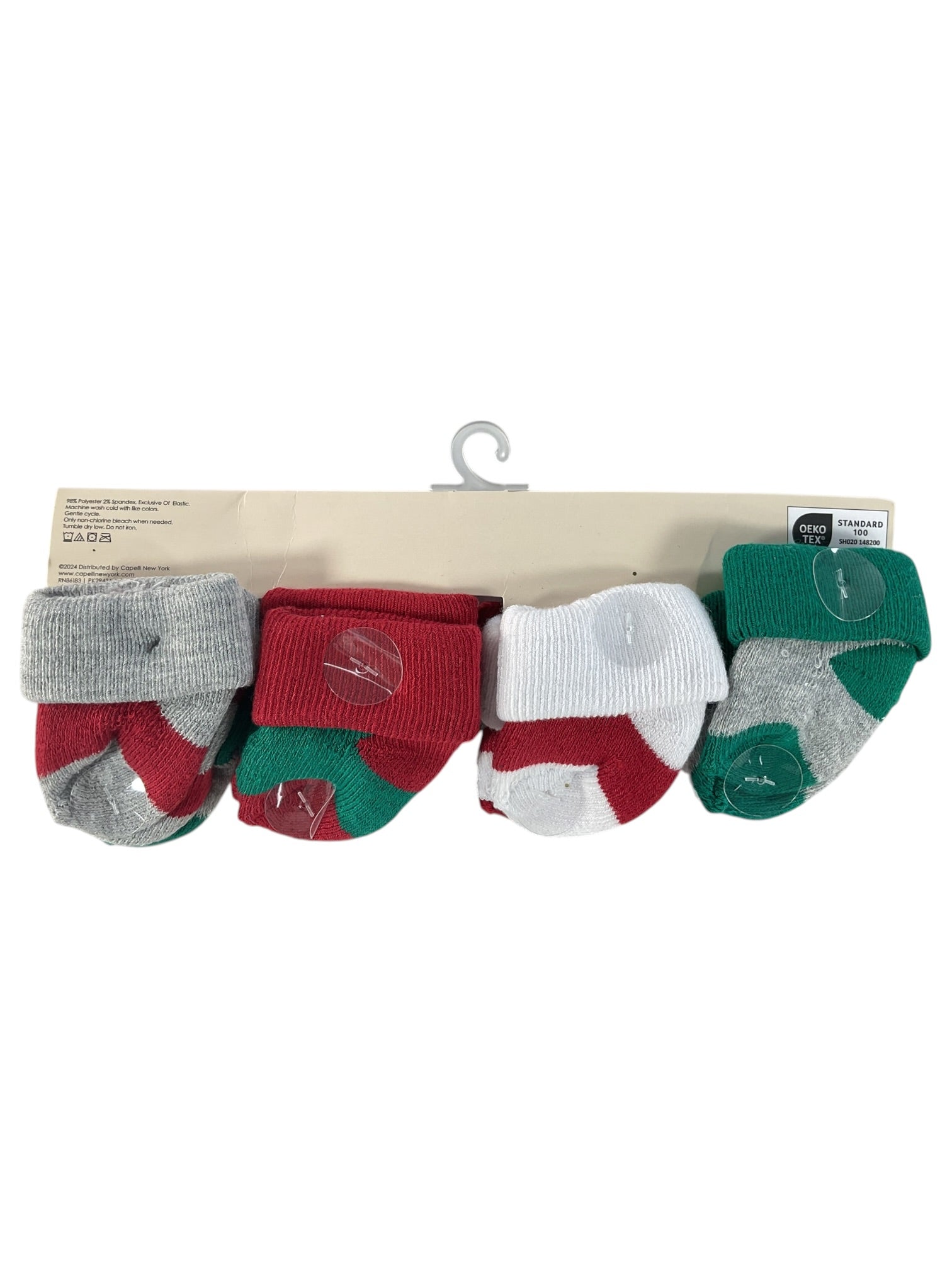Calcetines para bebés 0-6M (CAPELLI)