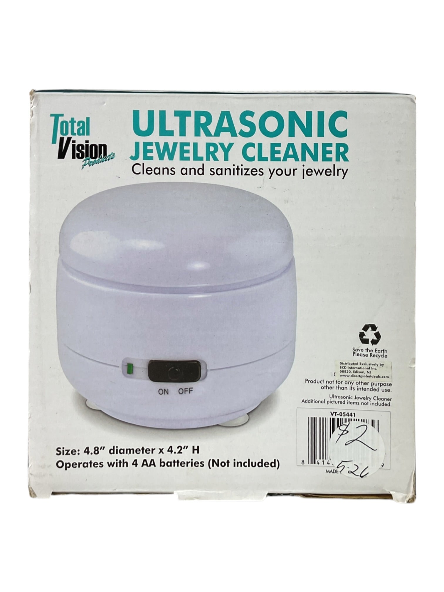 limpiador ultrasónico de joyería