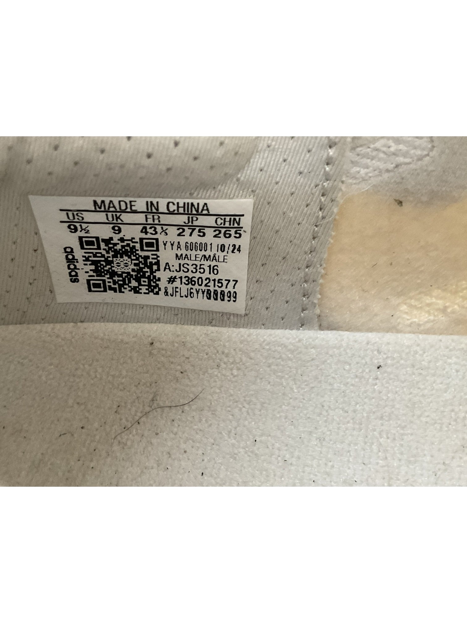 Tenis 9.5 (adidas)