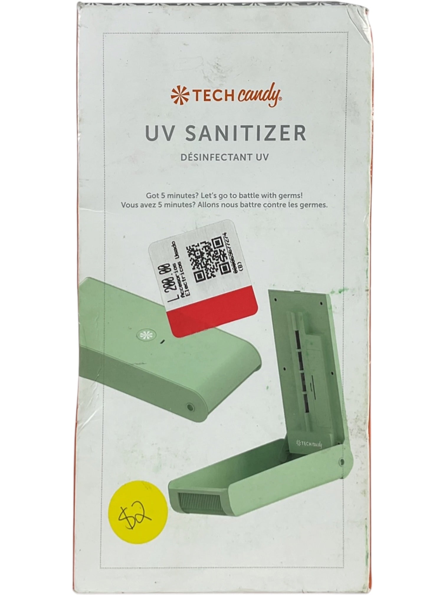 caja desinfectante de luz UV (TECH CANDY)