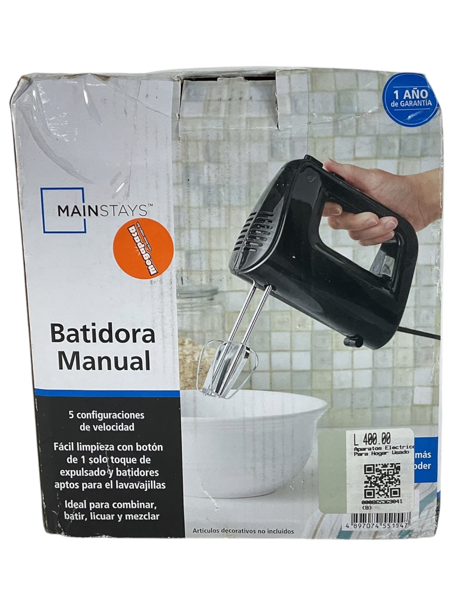 Batidora Manual (MAINSTAYS)