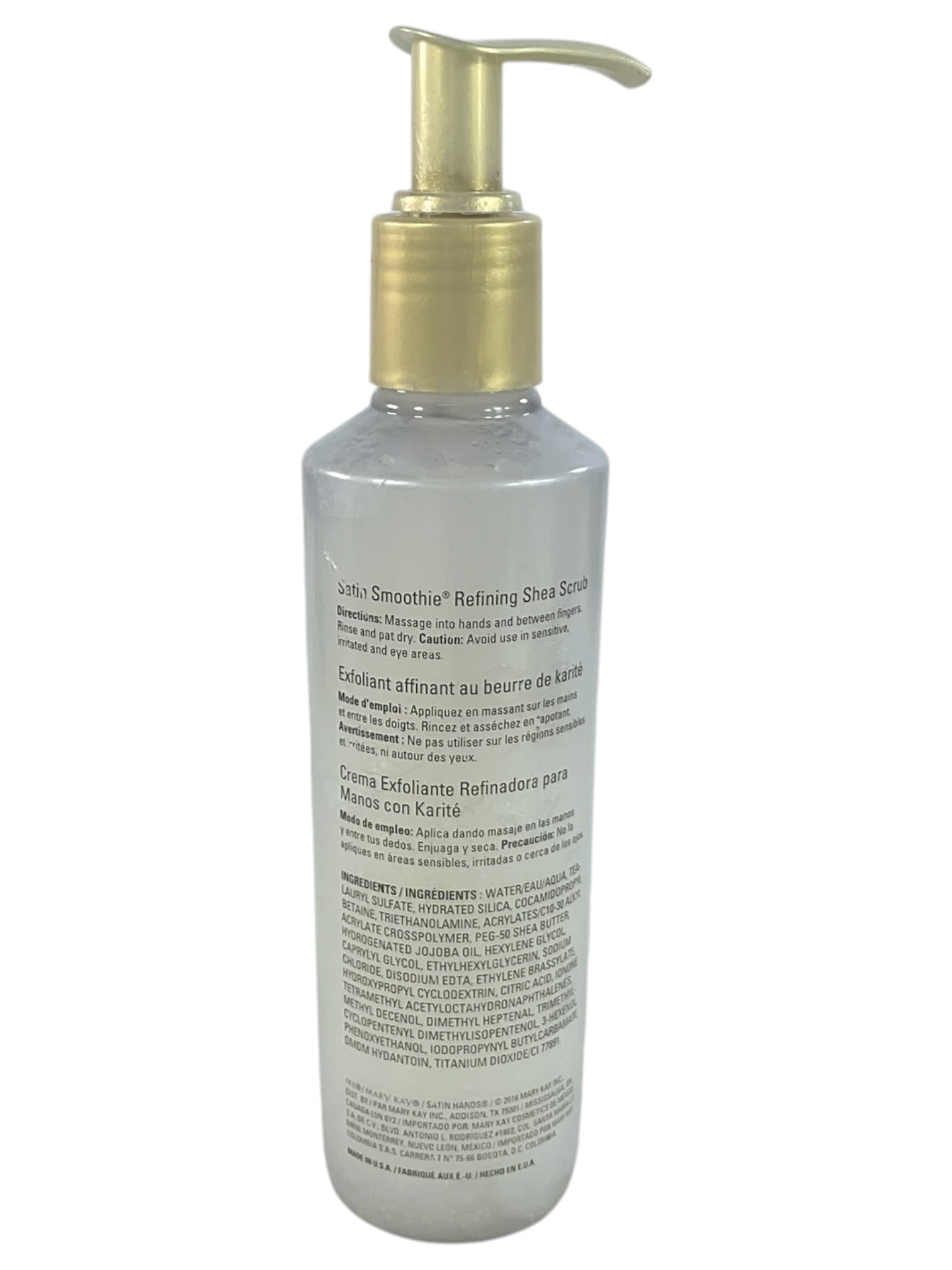 Crema Exfoliante para manos (Mary Kay)