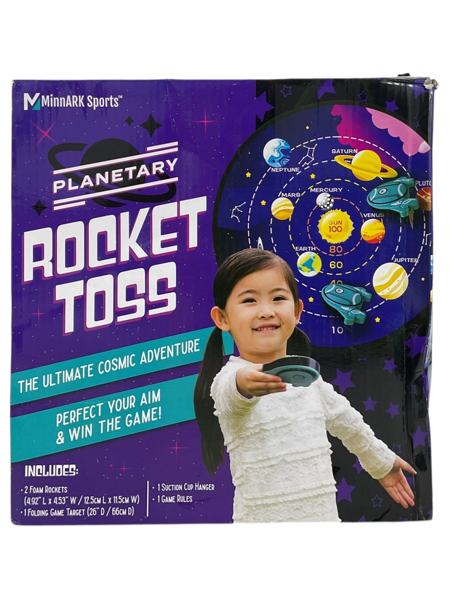 Juego de tiro al blanco infantil (Planetary Rocket Toss)