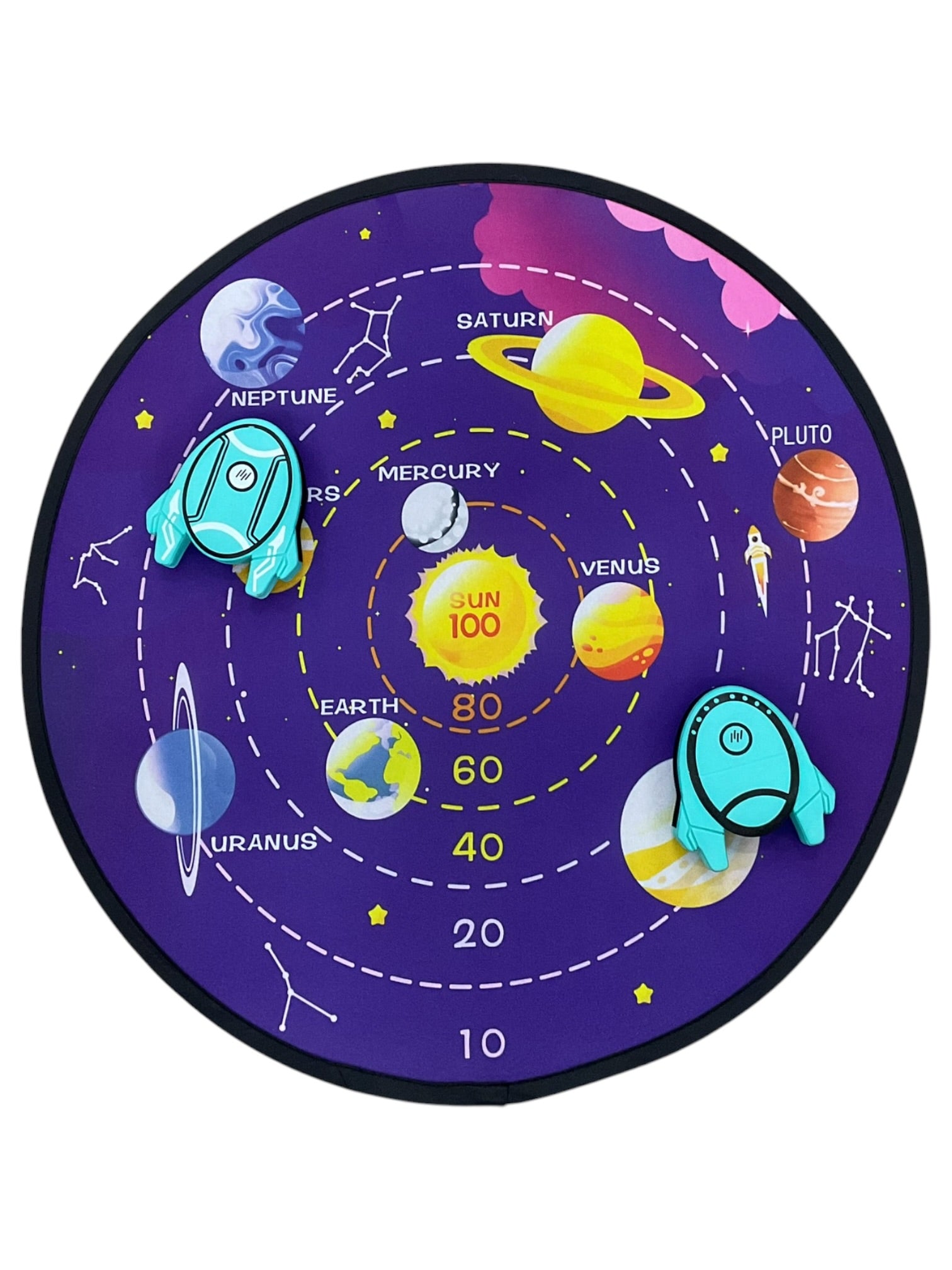 Juego de tiro al blanco infantil (Planetary Rocket Toss)