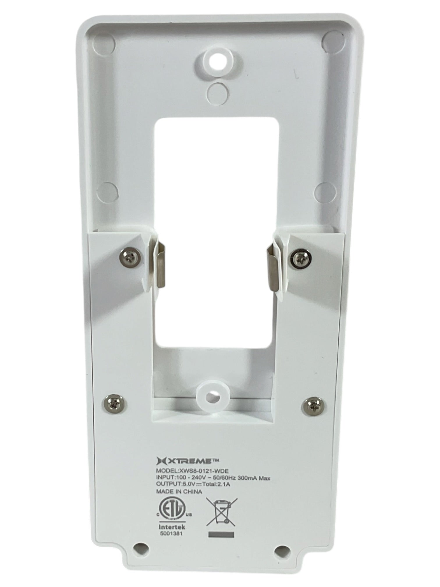 Placa de pared con luz y puertos USB  (Extreme Power)