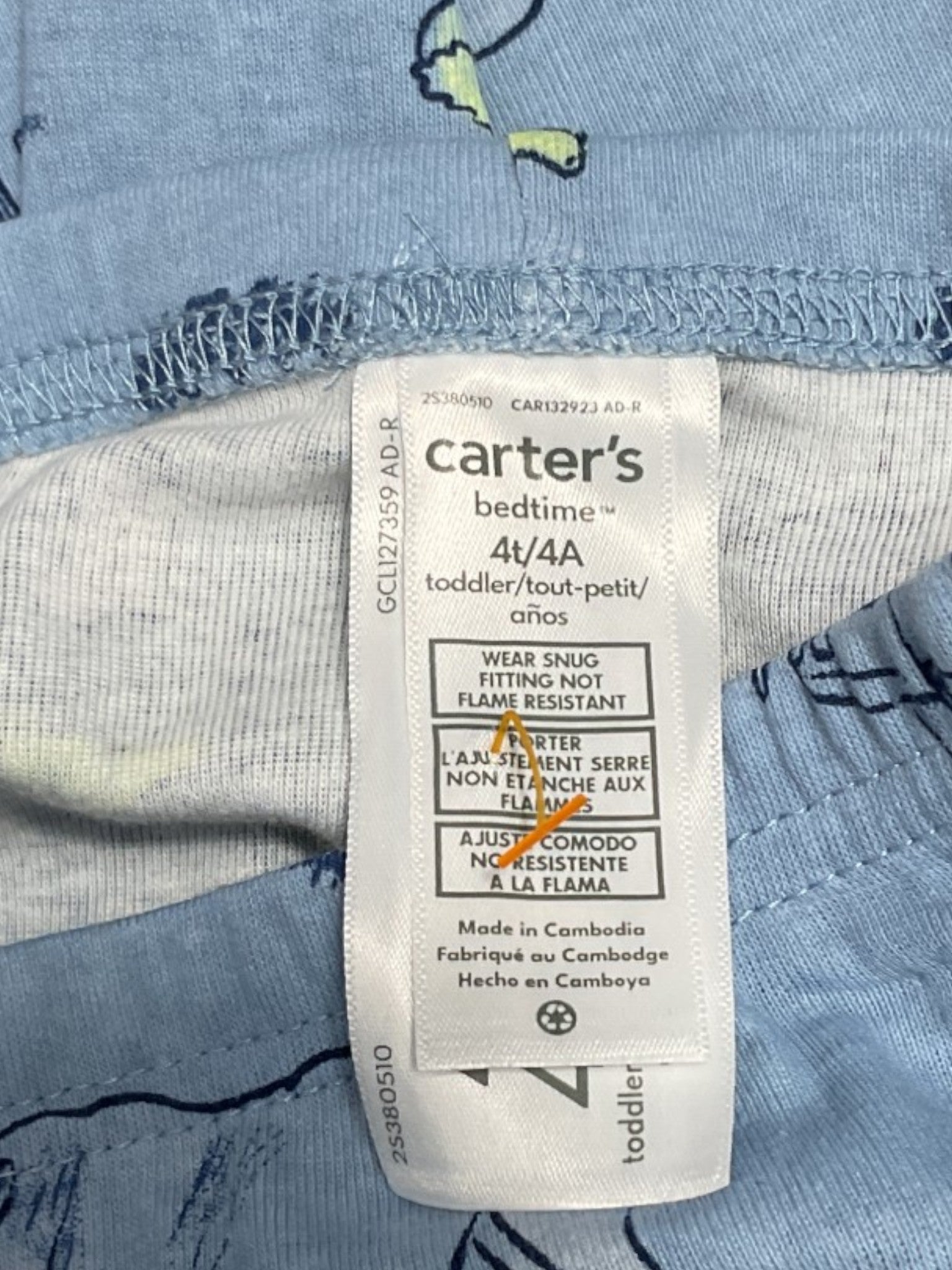 Pans 4 T (Carter's )