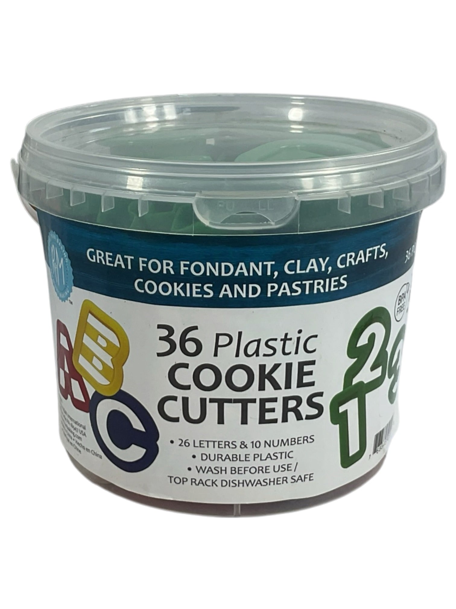 Kit de moldes cortadores para galletas