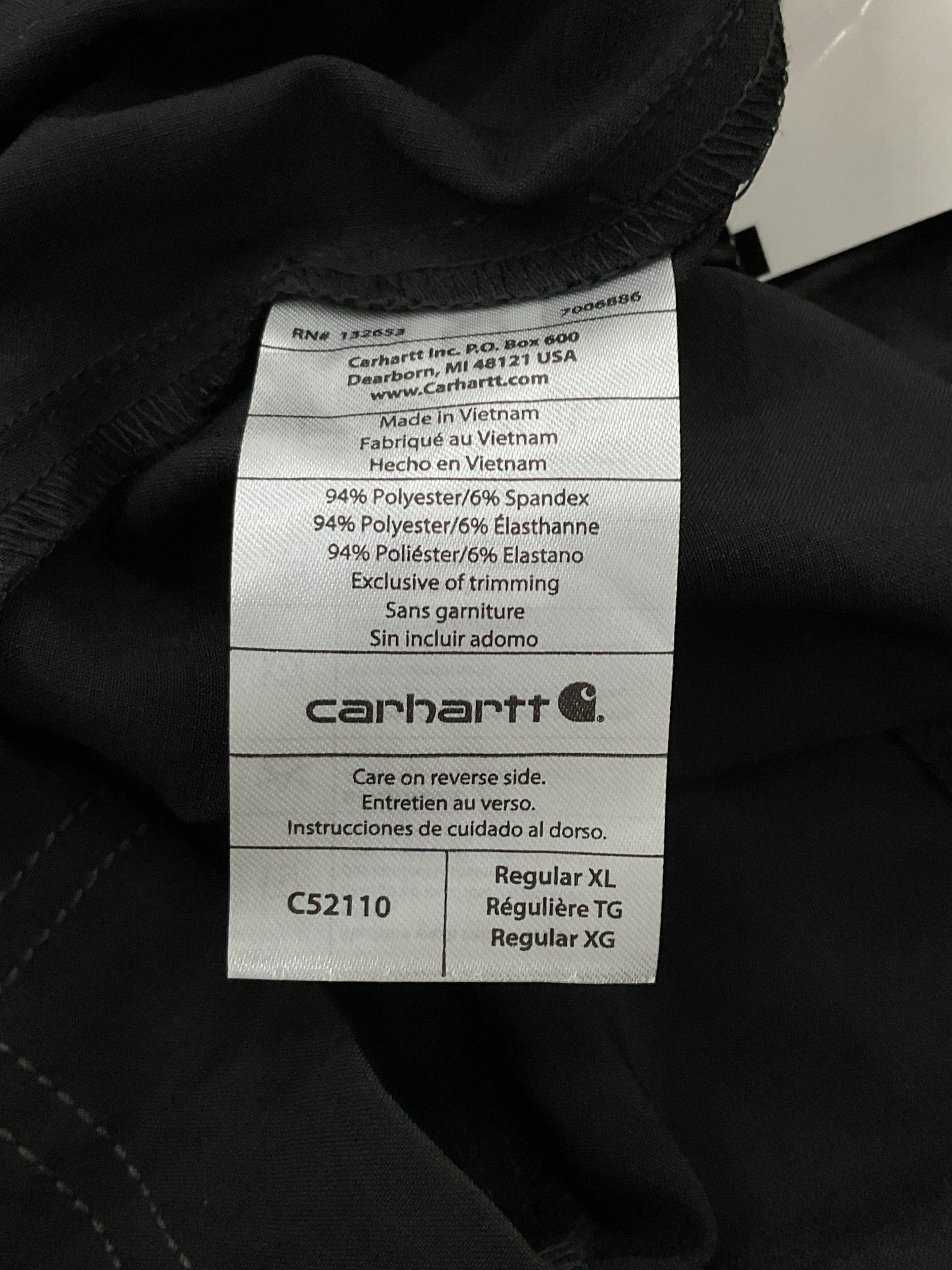 Pantalón XL (Carhartt)