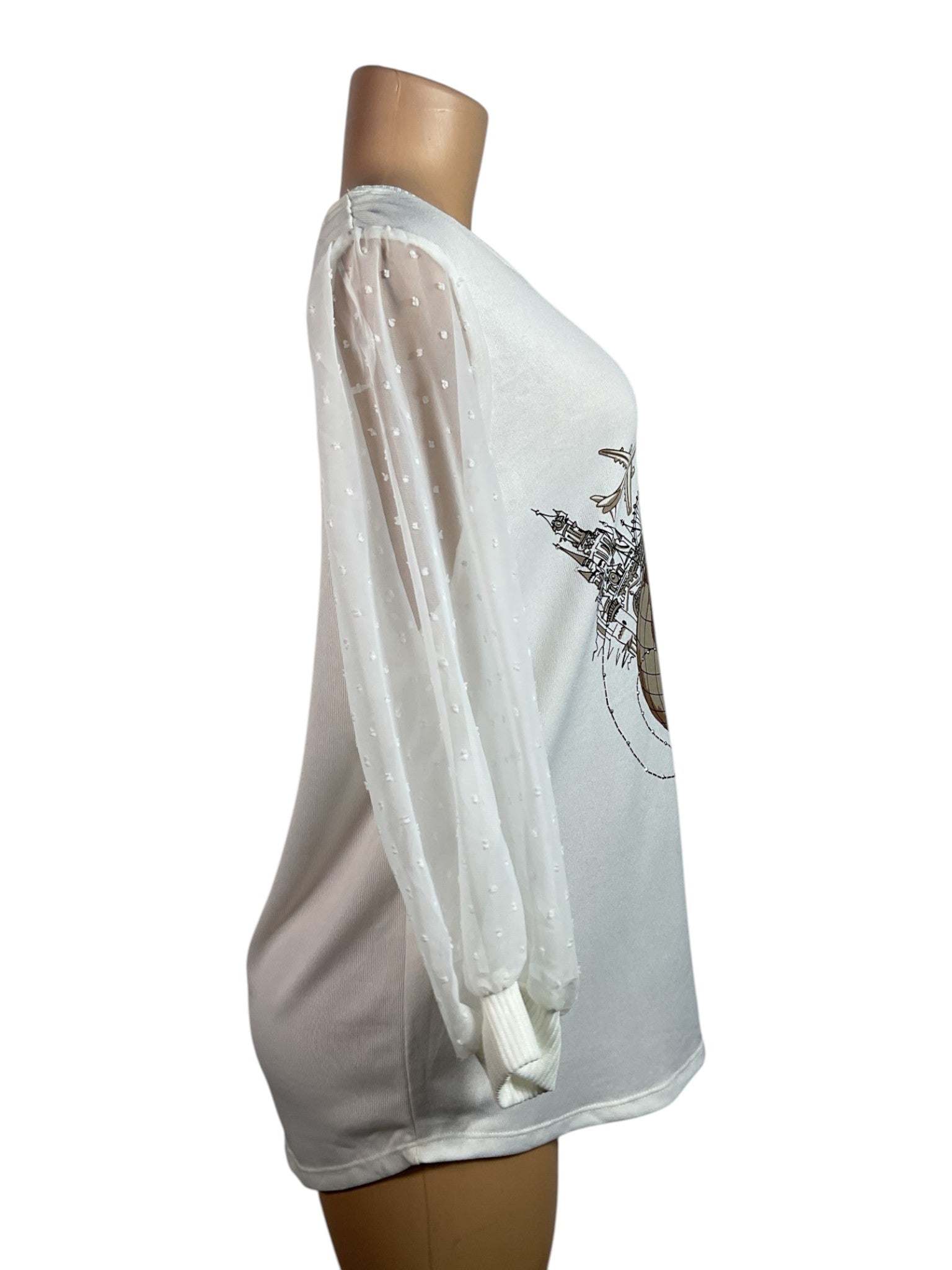 Blusa L(Love + Lace)