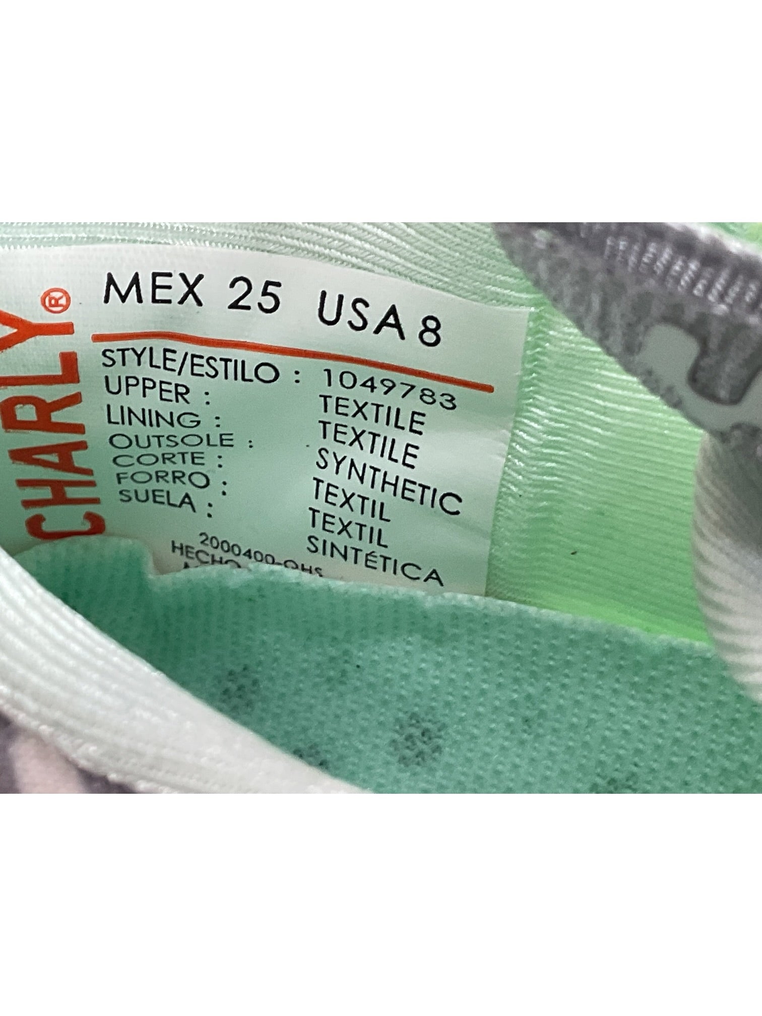 Tenis 8 (CHARLY)