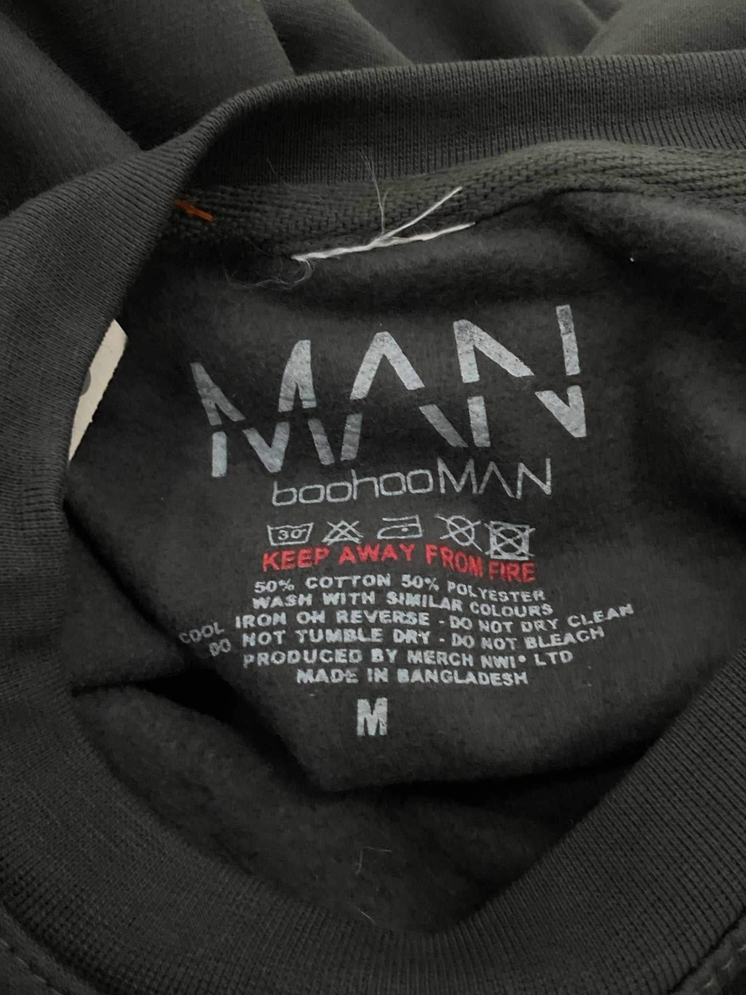 Sudadero M (Boohoo)