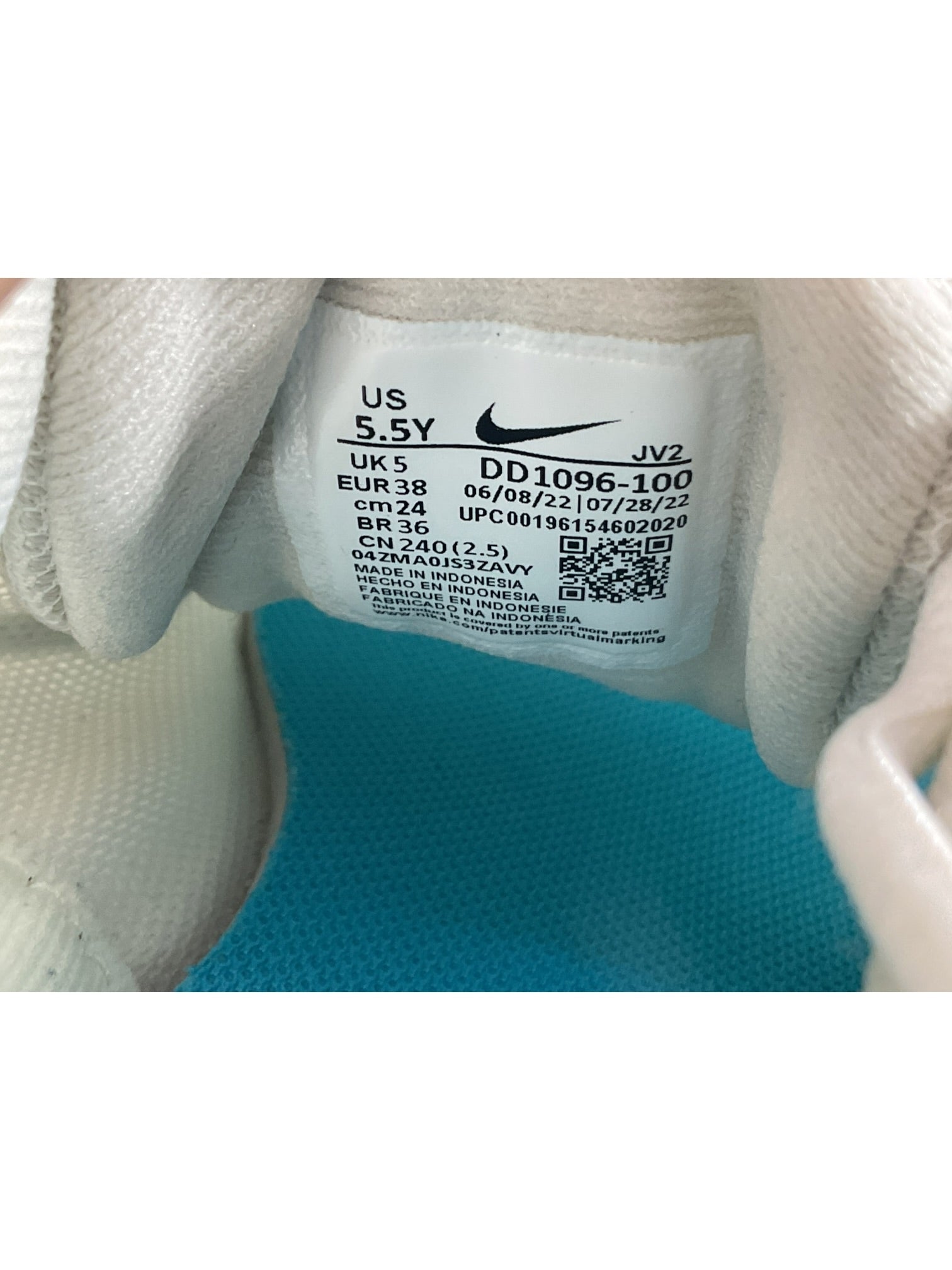 Tenis niño 5.5Y (Nike)