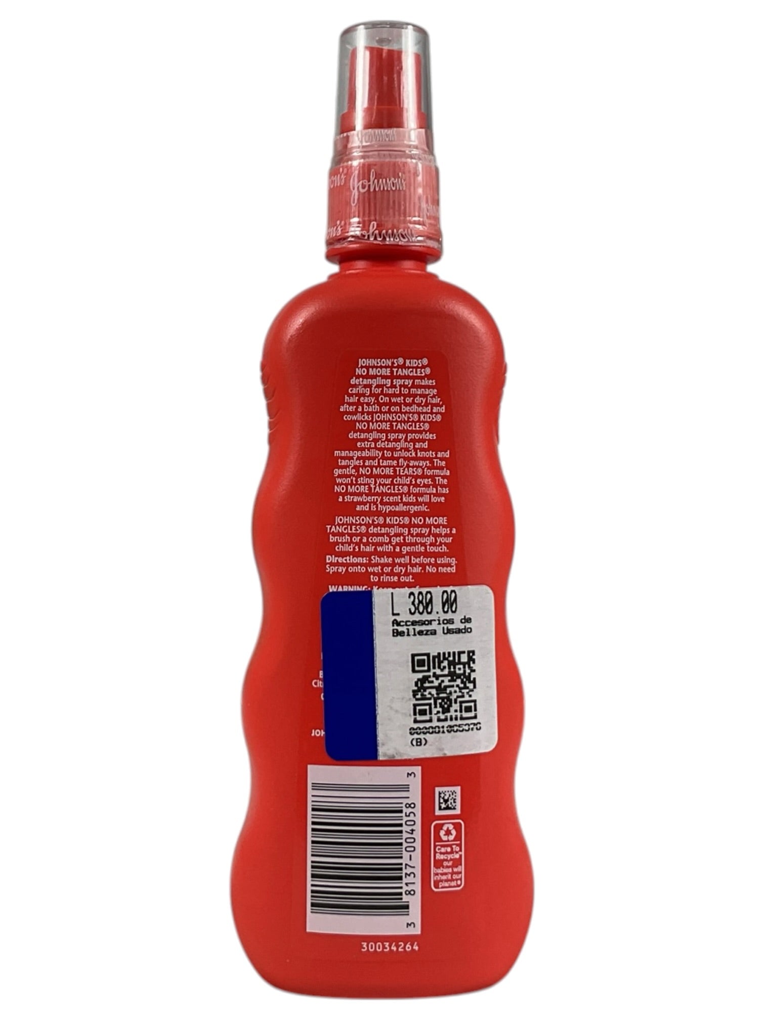 Spray desenredante (Johnson’s Kids)