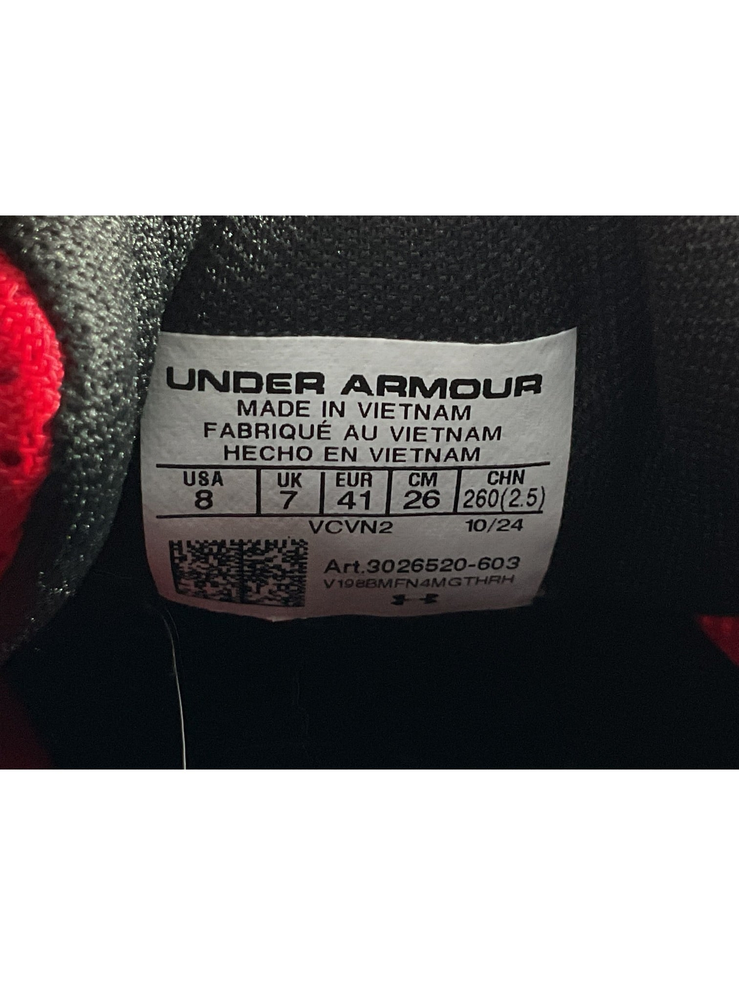 Tenis 8  (UNDER ARMOUR)
