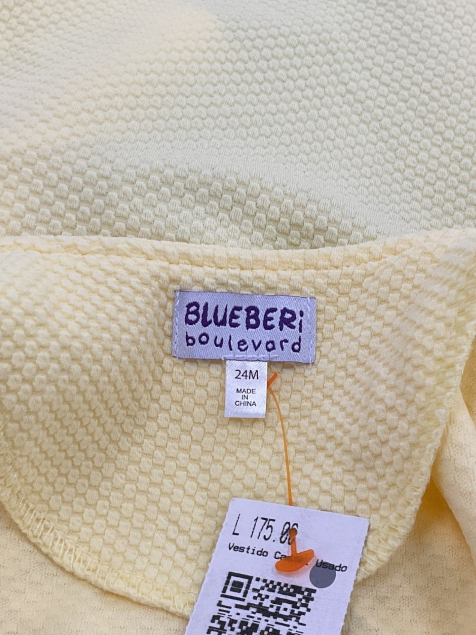 Vestido niña 24M (Blueberri)