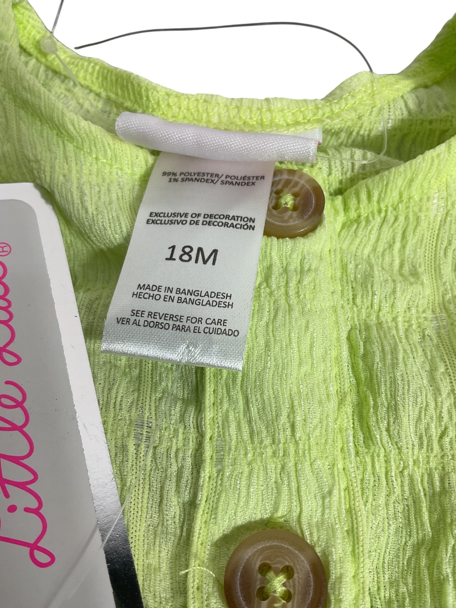 Vestido niña 18M
