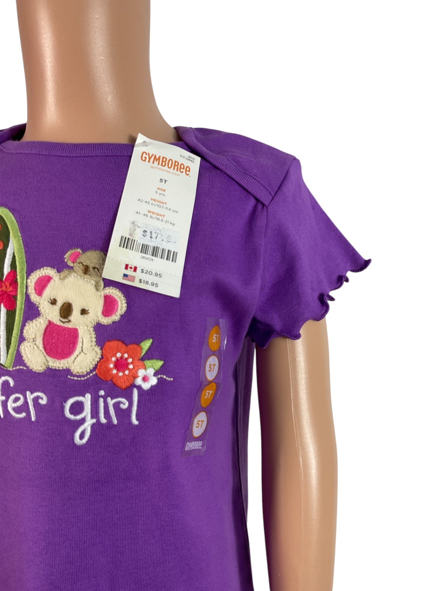 Blusa niña 5T (Gymboree)