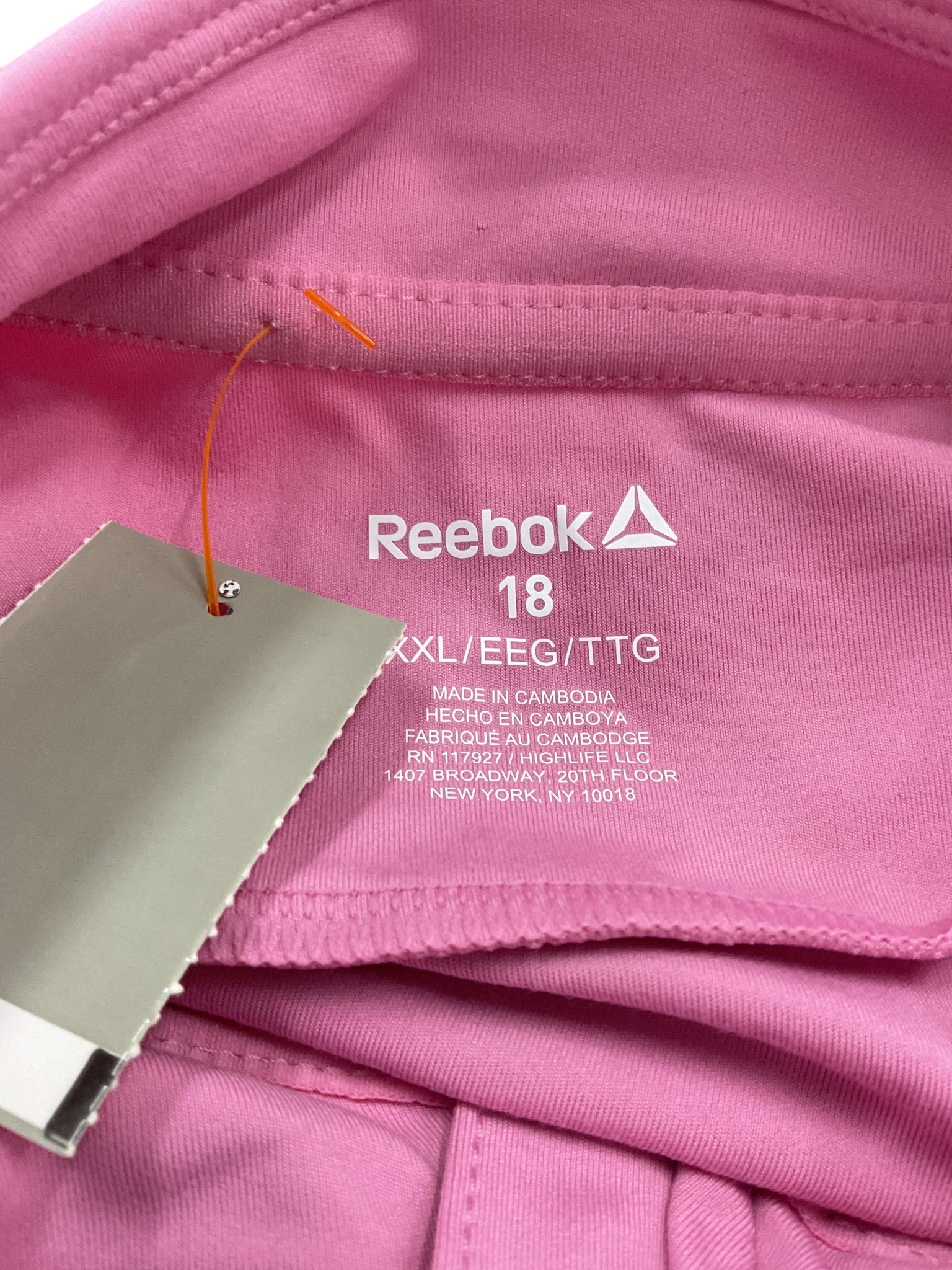 Sudadero niña 18 (Reebok)