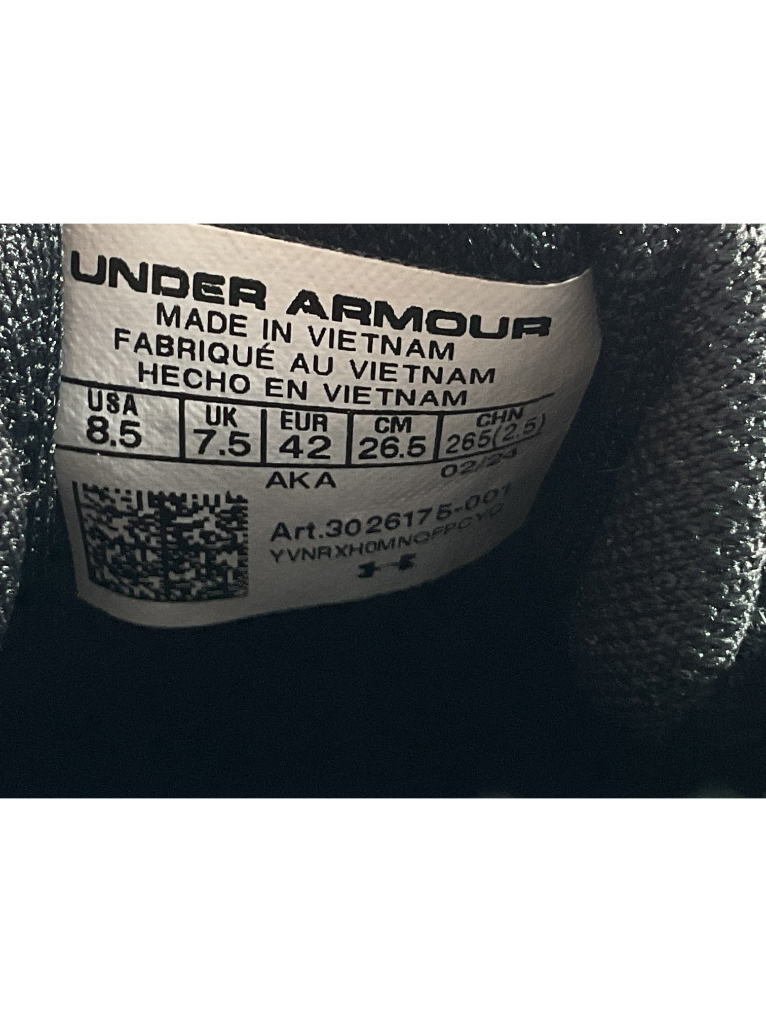 Tenis 8.5 (UNDER ARMOUR)
