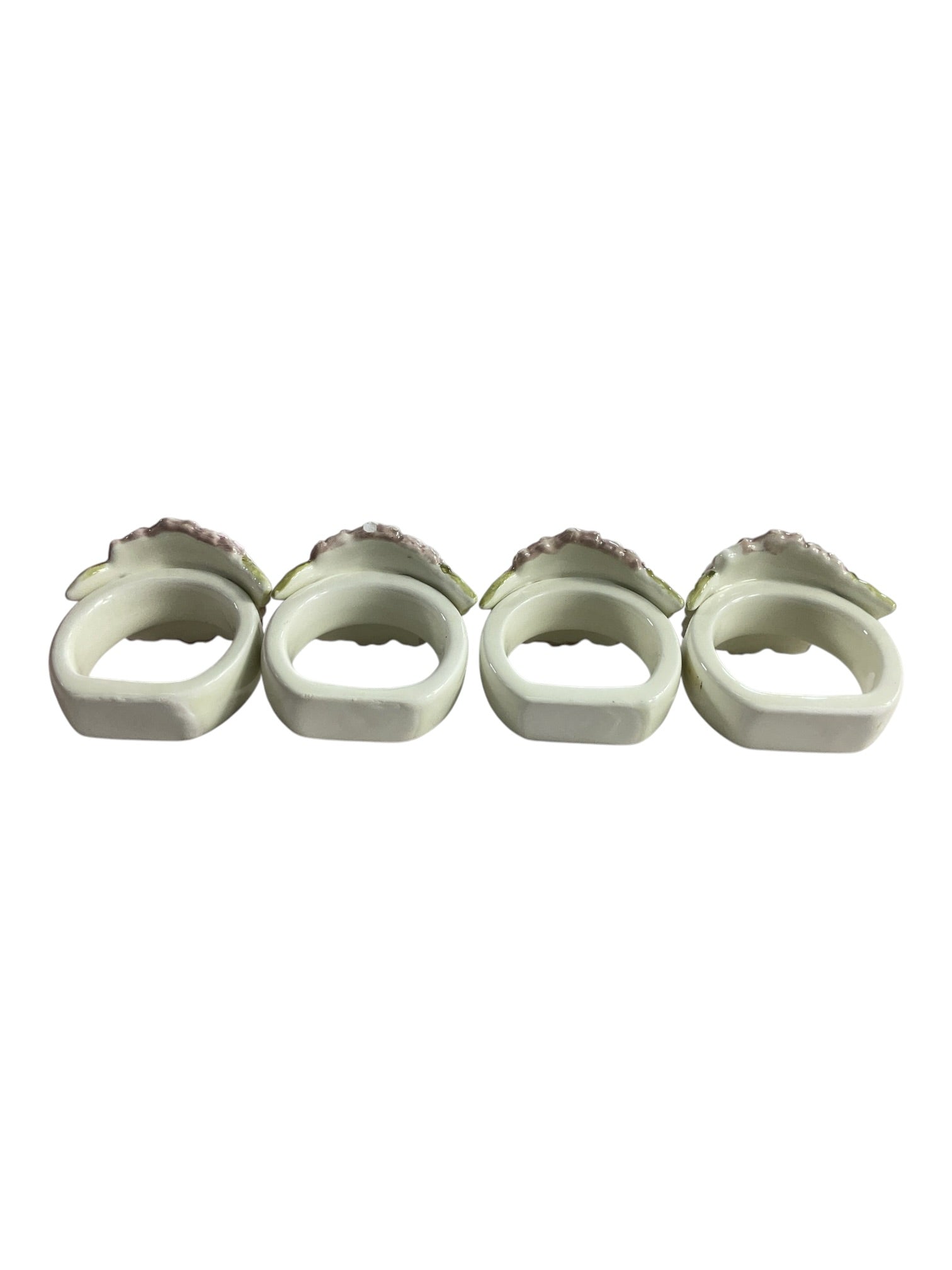 Servilleteros de cerámica decorativo
