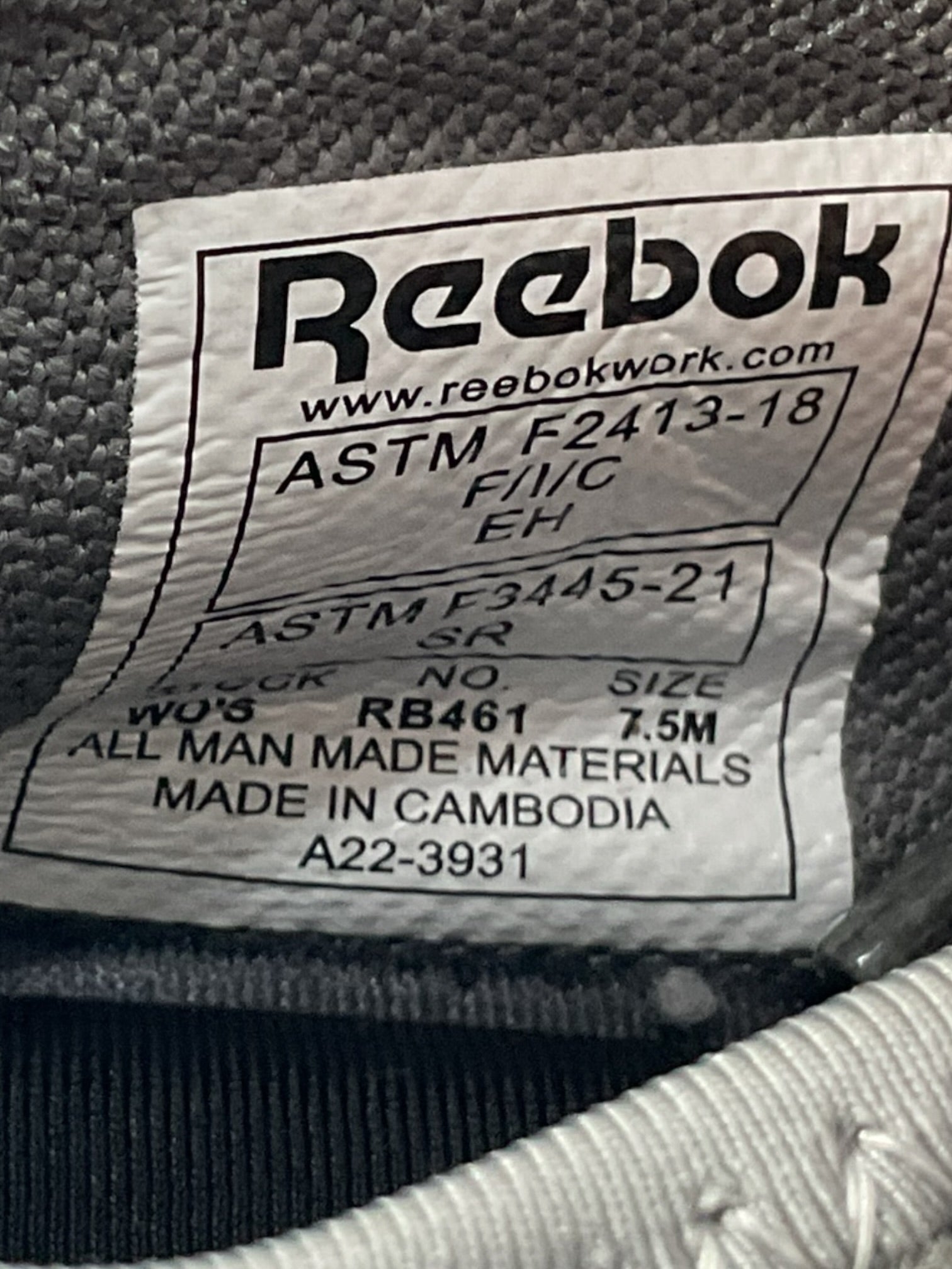 Tenis 7.5 (Reebok)