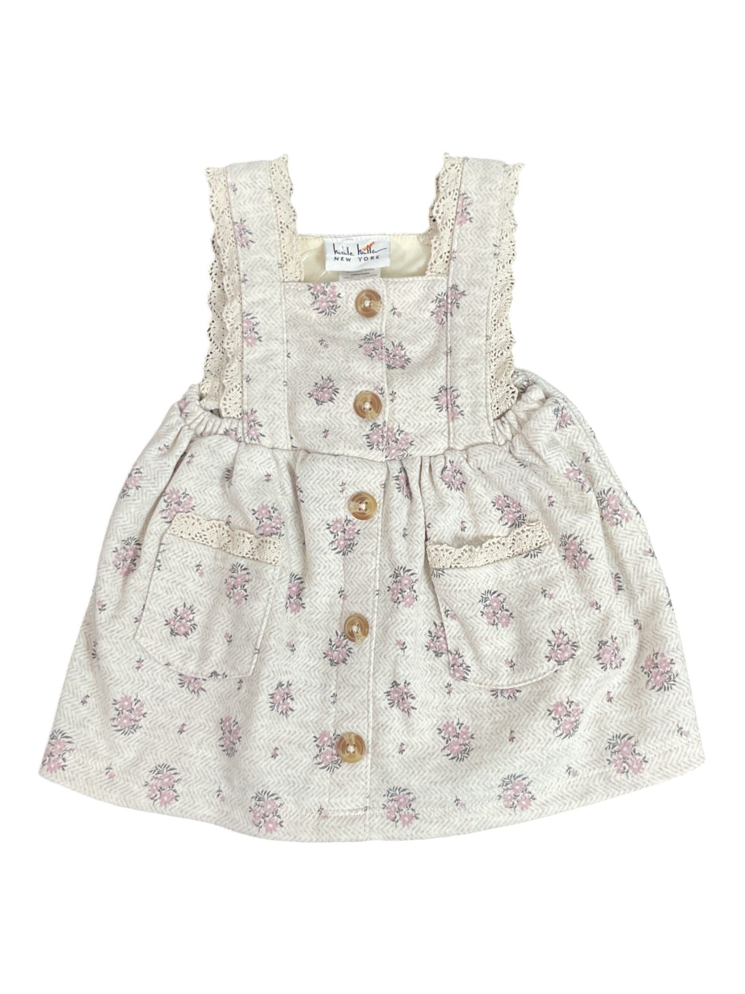 Vestido niña 6-9M (Nicole Miller)