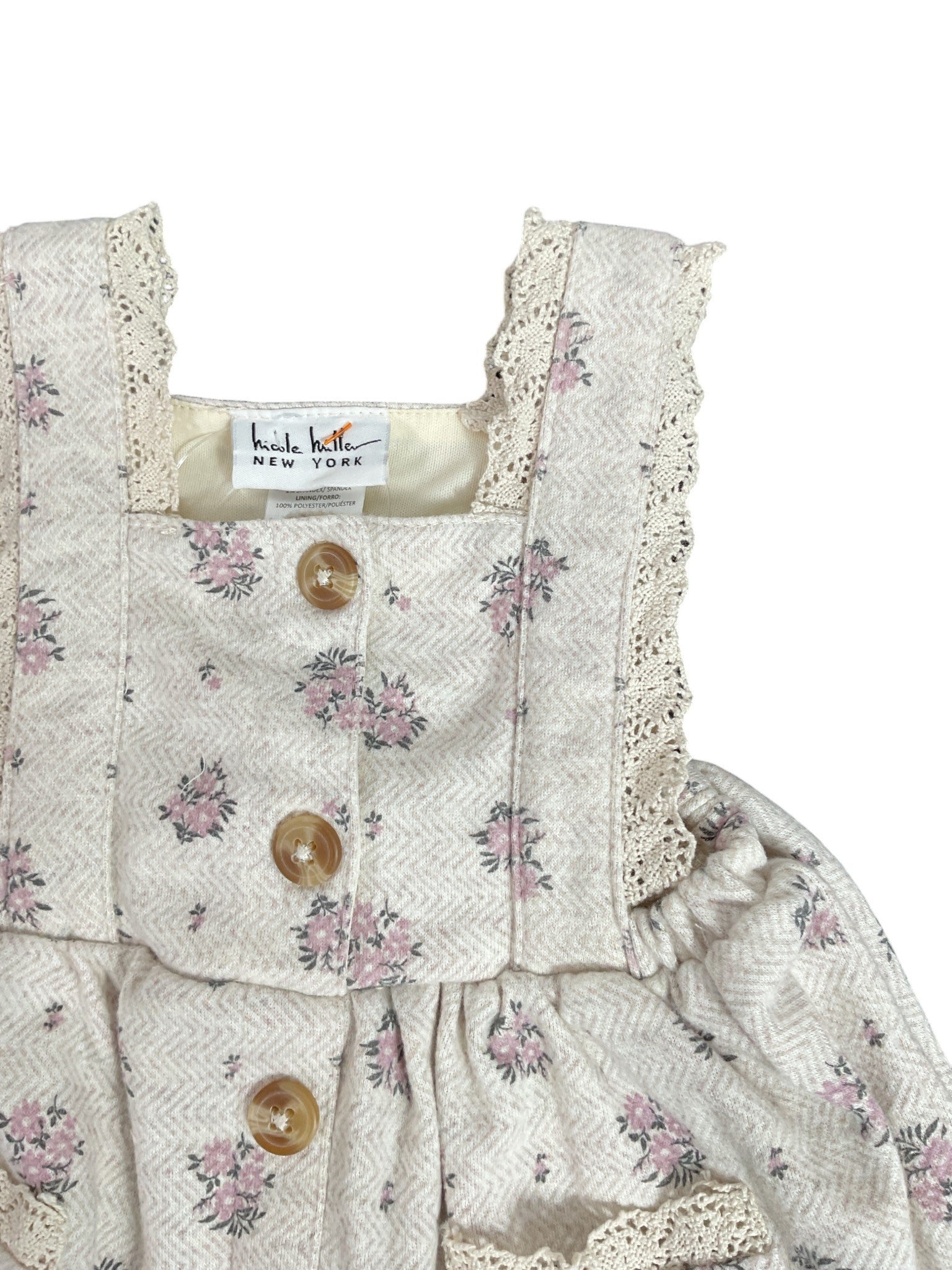 Vestido niña 6-9M (Nicole Miller)