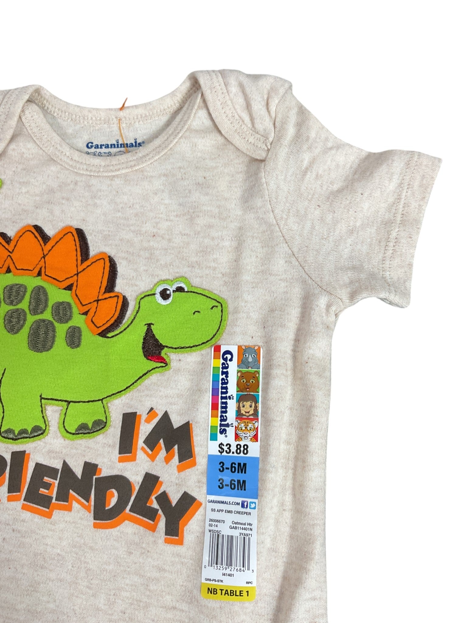 Traje de Bebe 3-6 (Garanimals)