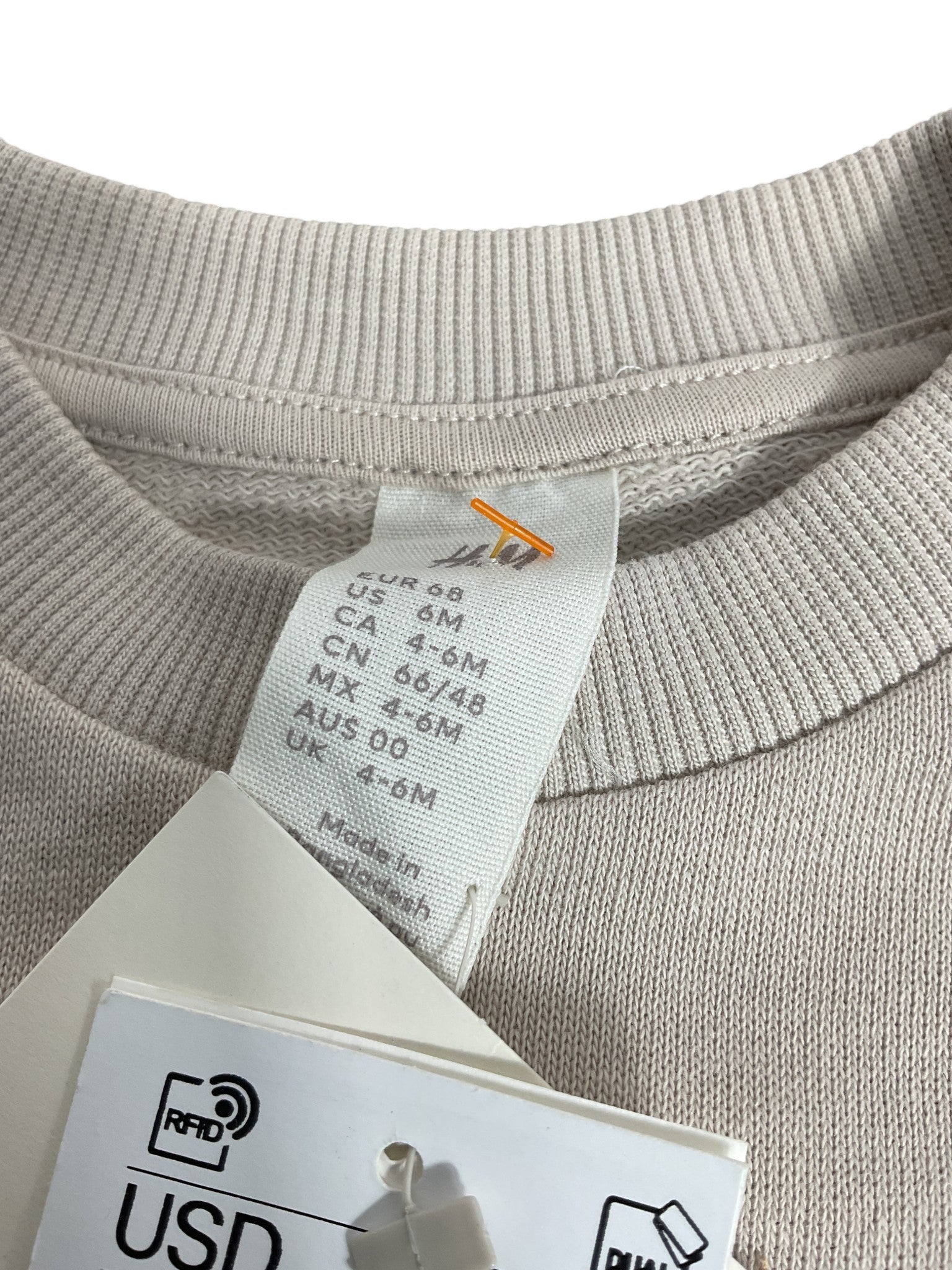 Sudadero Niño 4/6M (H&M)